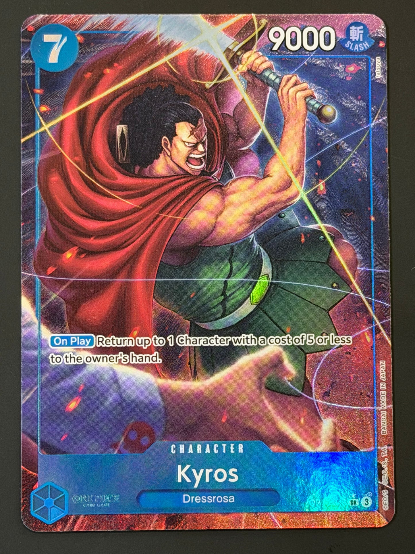 OP10-046 Kyros - One Piece Royal Blood Super Rare Alt Art