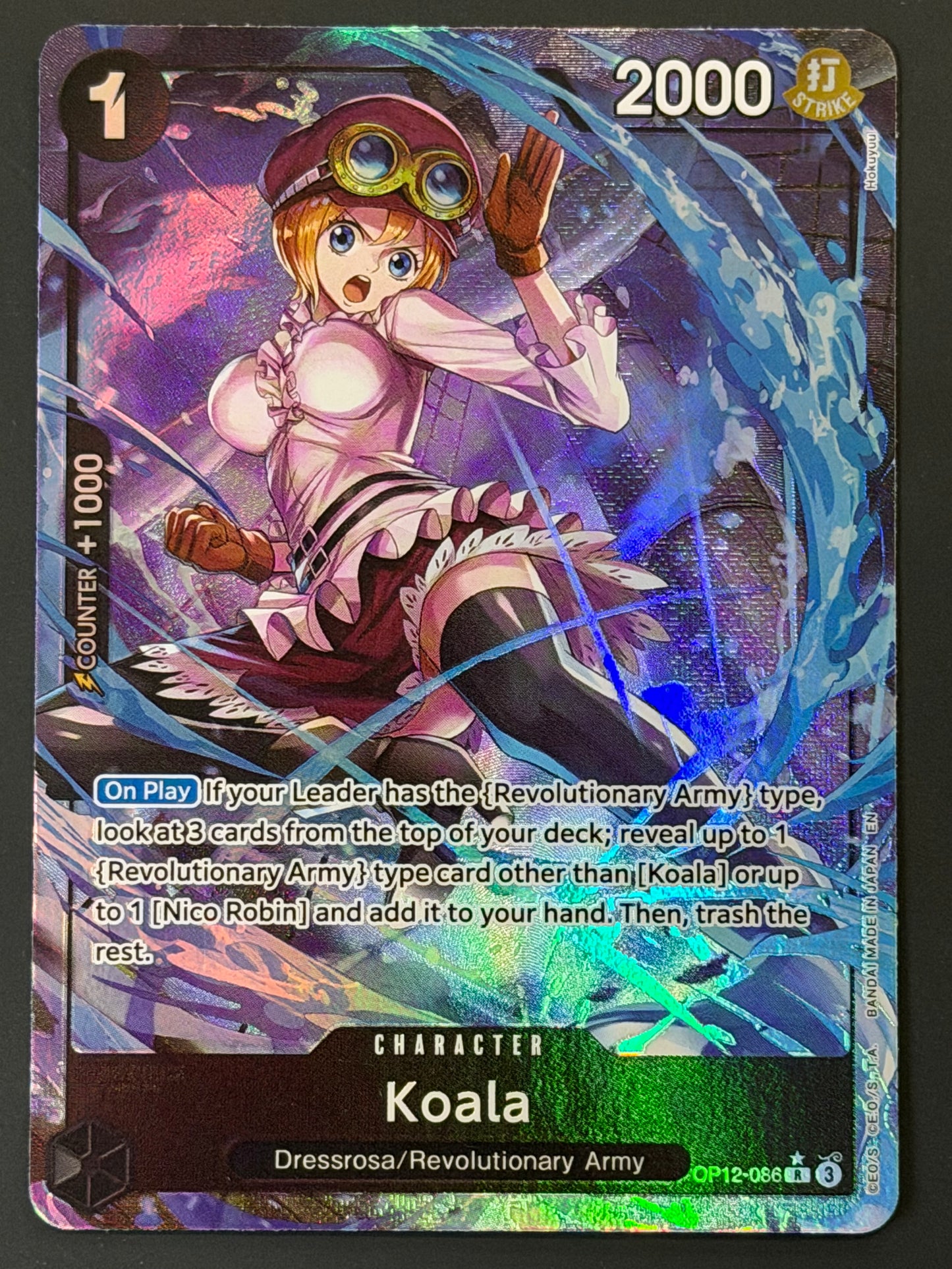 OP12-086 Koala - One Piece Legacy of The Master Rare Alt Art