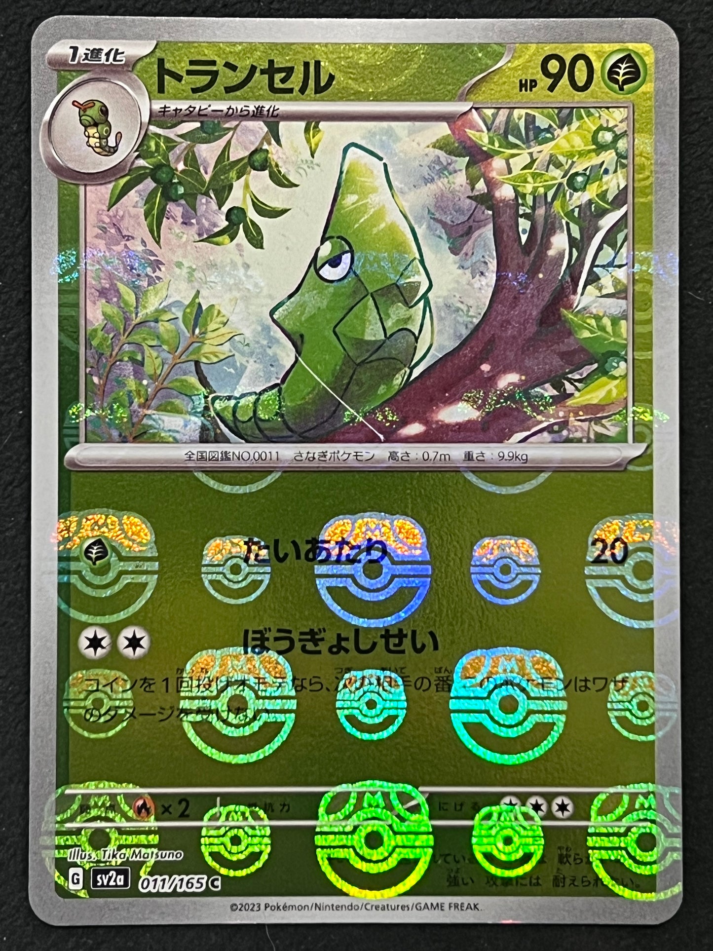 Metapod - 011/165 Sv2a Pokémon Card 151 MASTERBALL