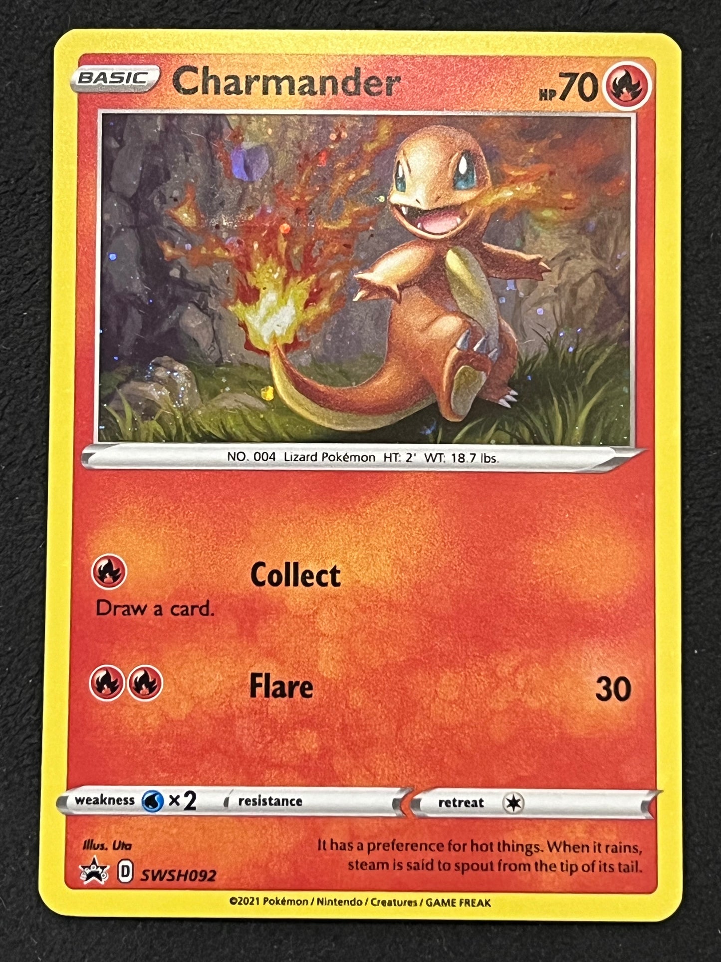 SWSH092 Charmander - Black Star Promo