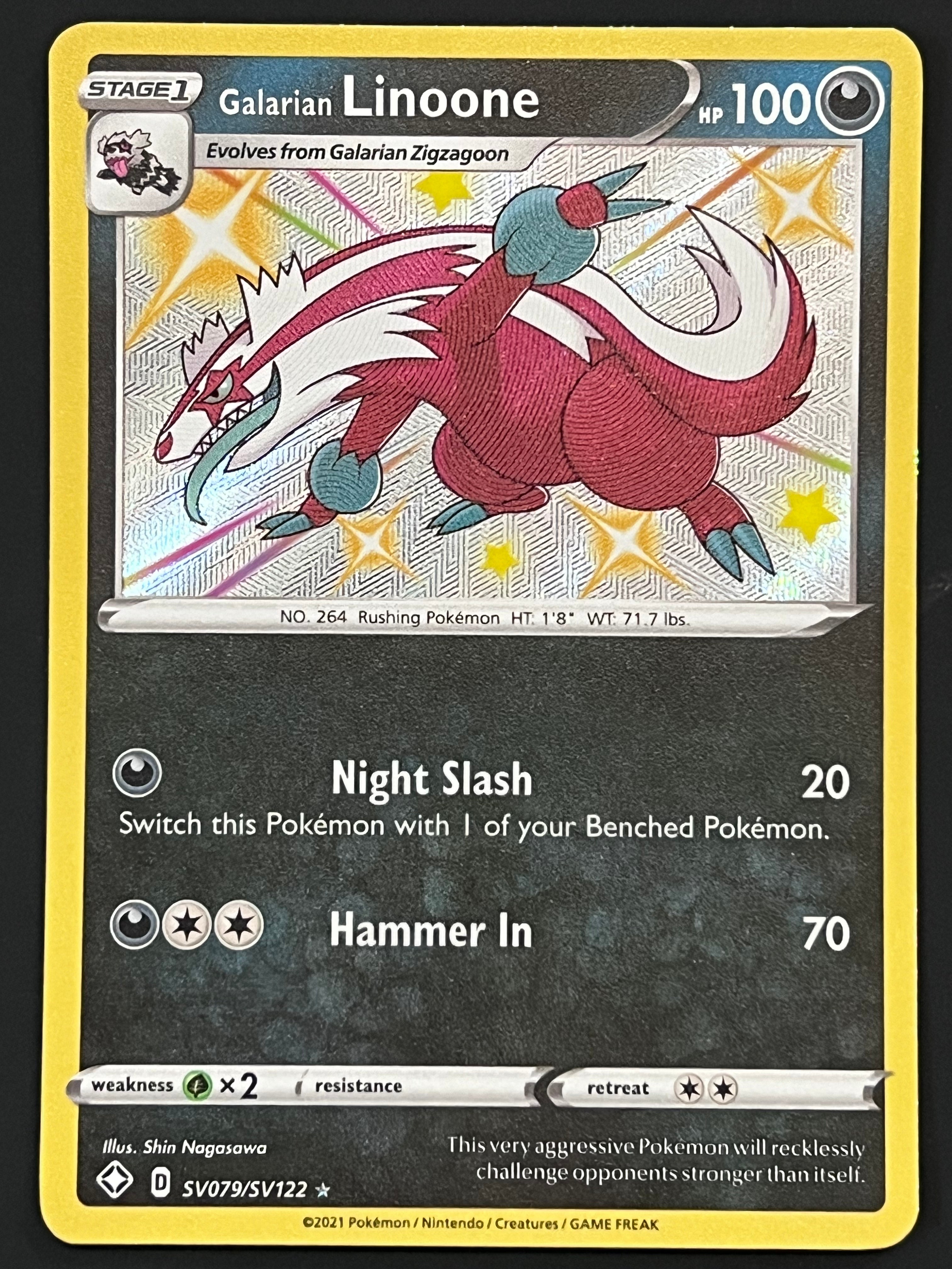 galarian linoone pokemon card value Galarian Linoone