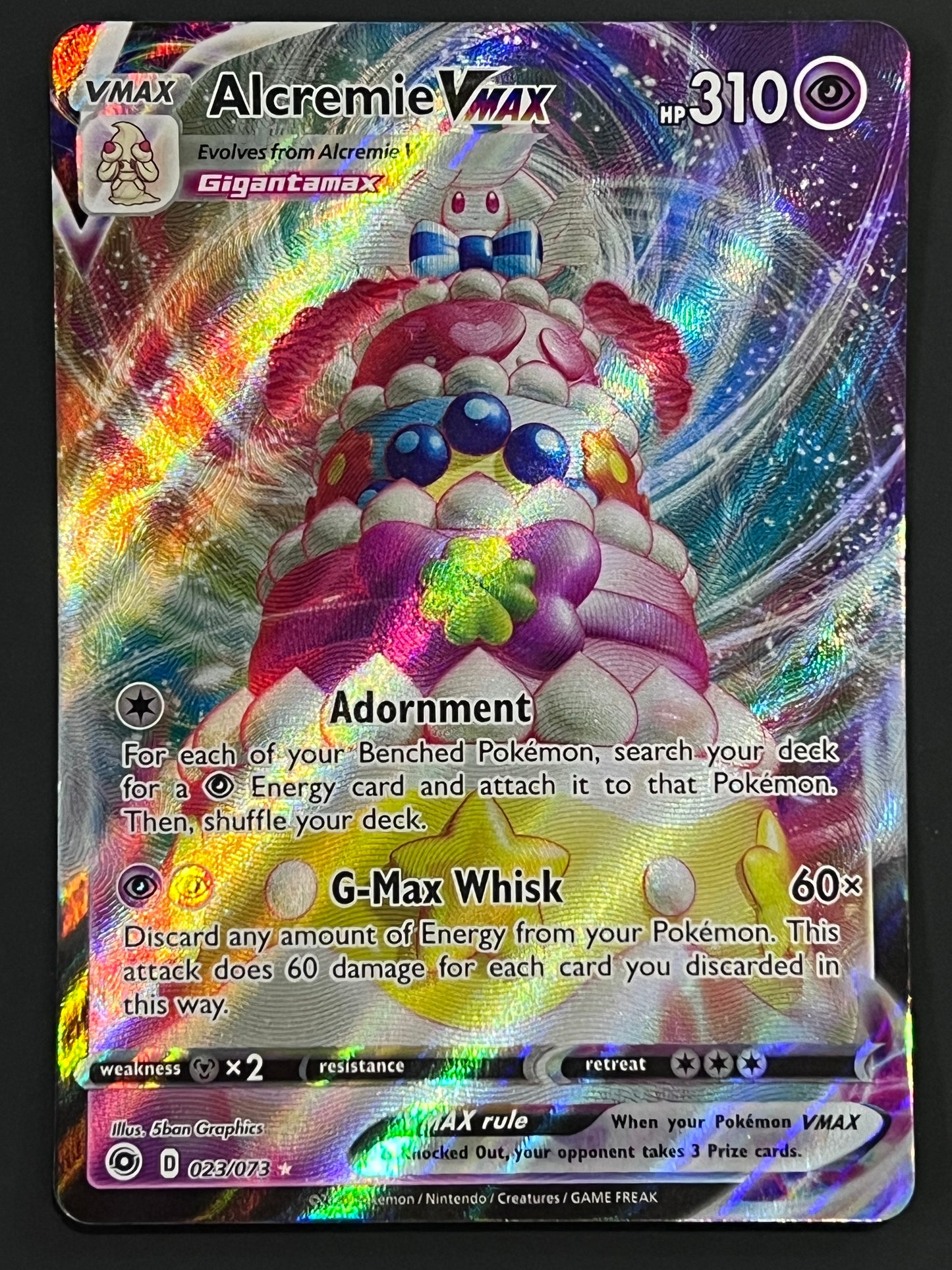 023/073 Alcremie VMax - Pokémon Champions Path Ultra Rare