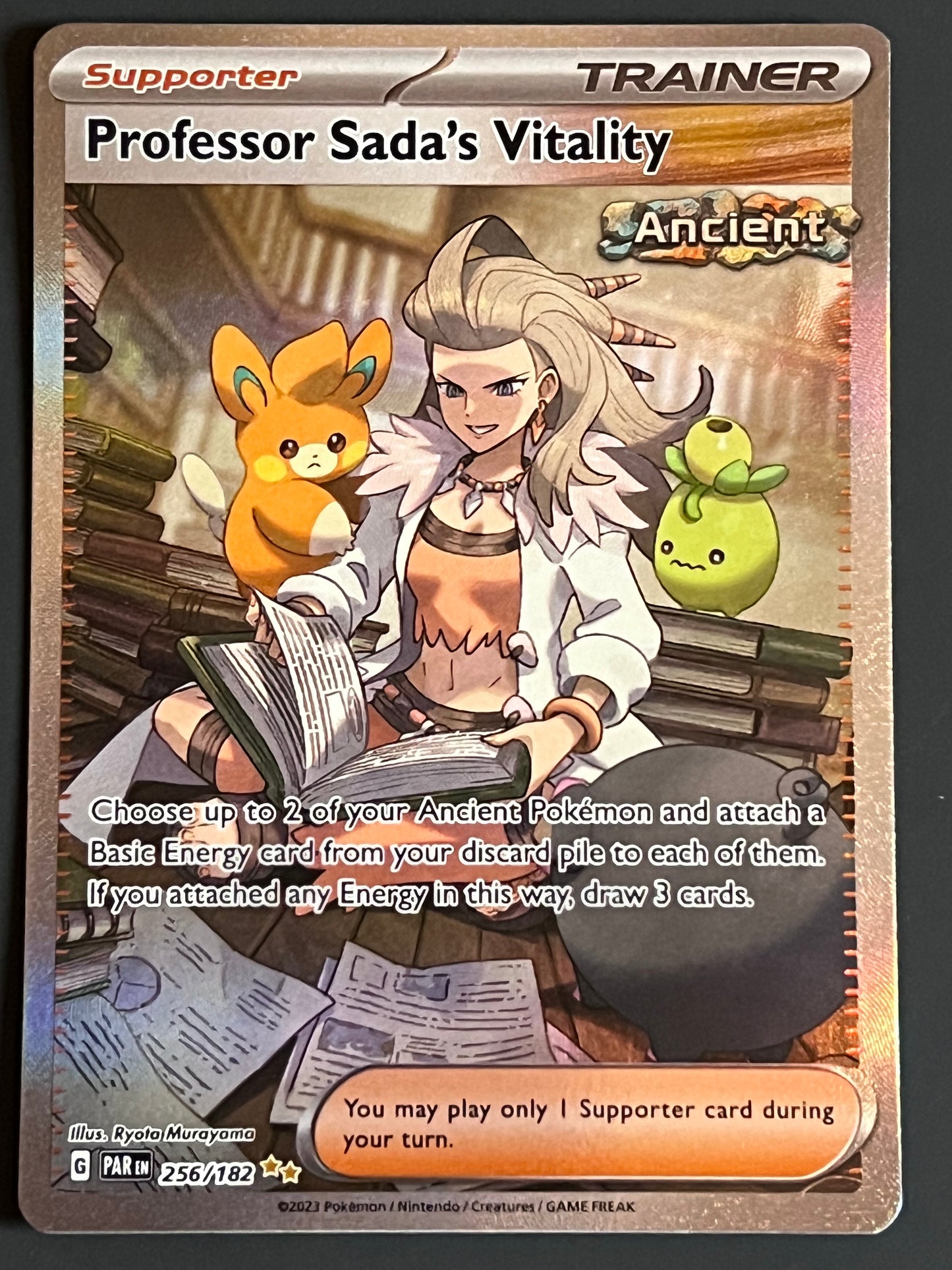 256/182 Professor Sada’s Vitality - Pokémon Paradox Rift Special Illustration Rare