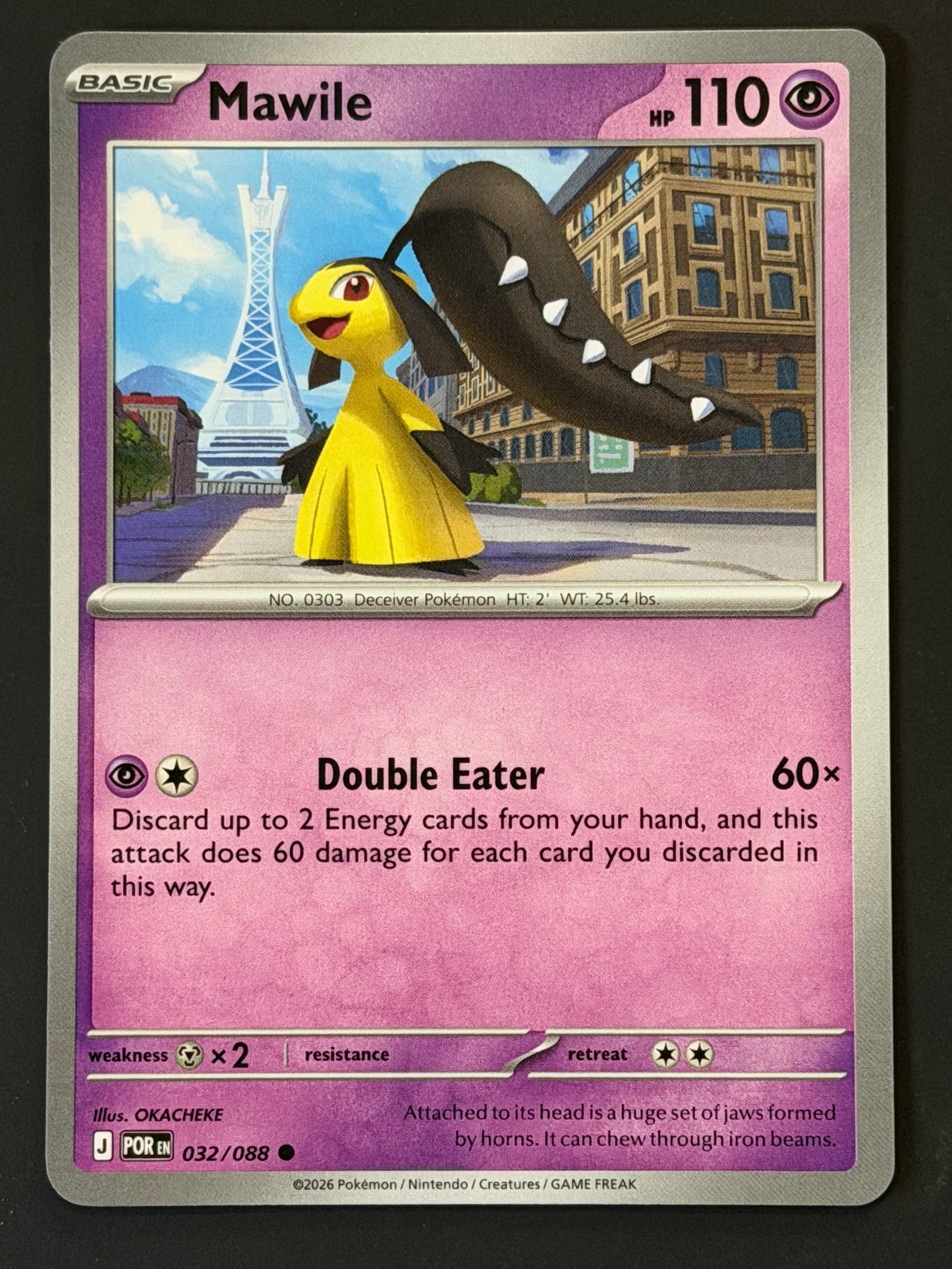 032/088 Mawile - Pokémon Perfect Order Common