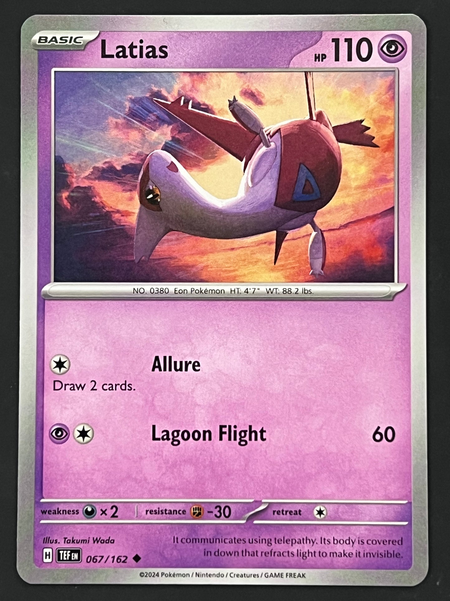 067/162 Latias - Pokémon Temporal Forces Uncommon