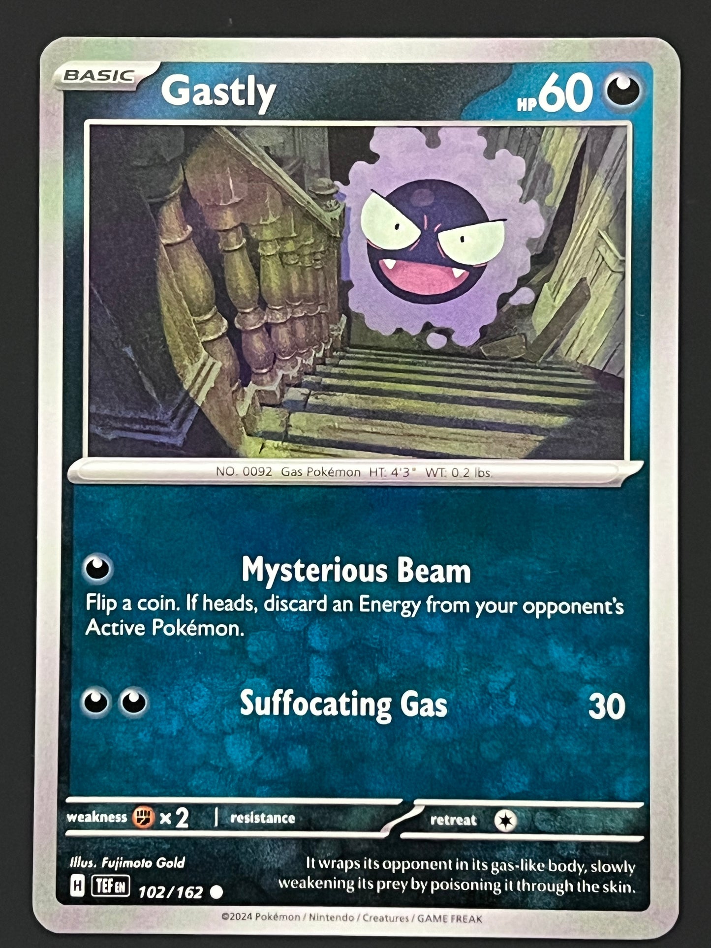 102/162 Gastly - Pokémon Temporal Forces Common
