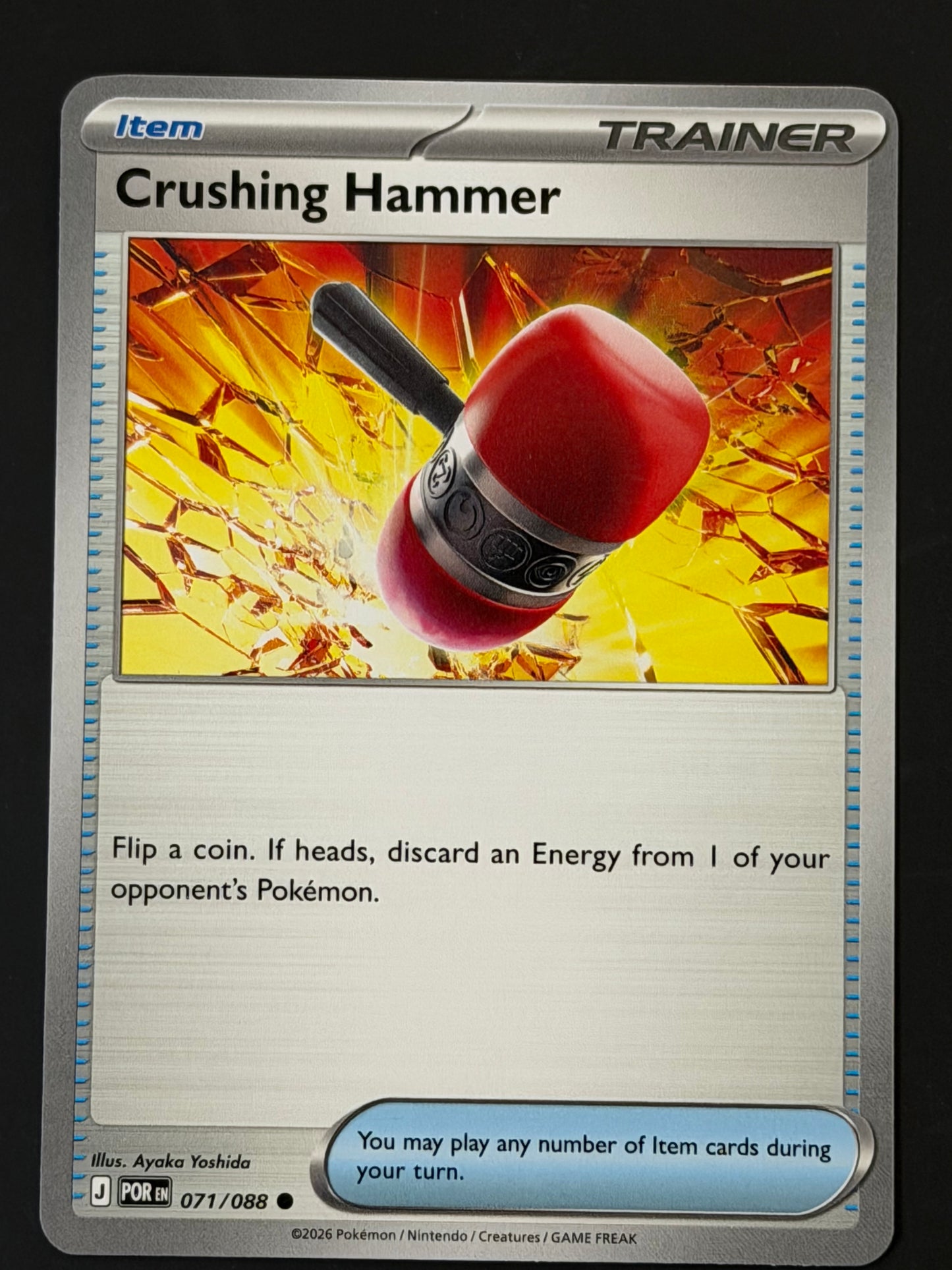 071/088 Crushing Hammer - Pokémon Perfect Order Common
