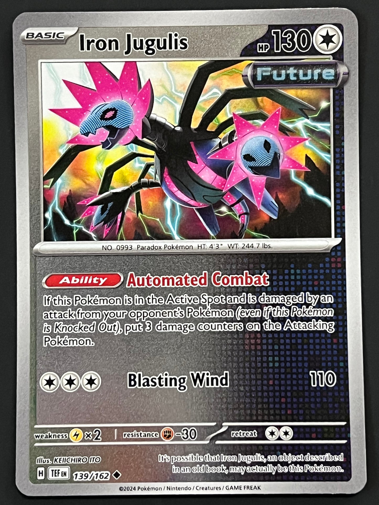 139/162 Iron Jugulis - Pokémon Temporal Forces Uncommon Reverse