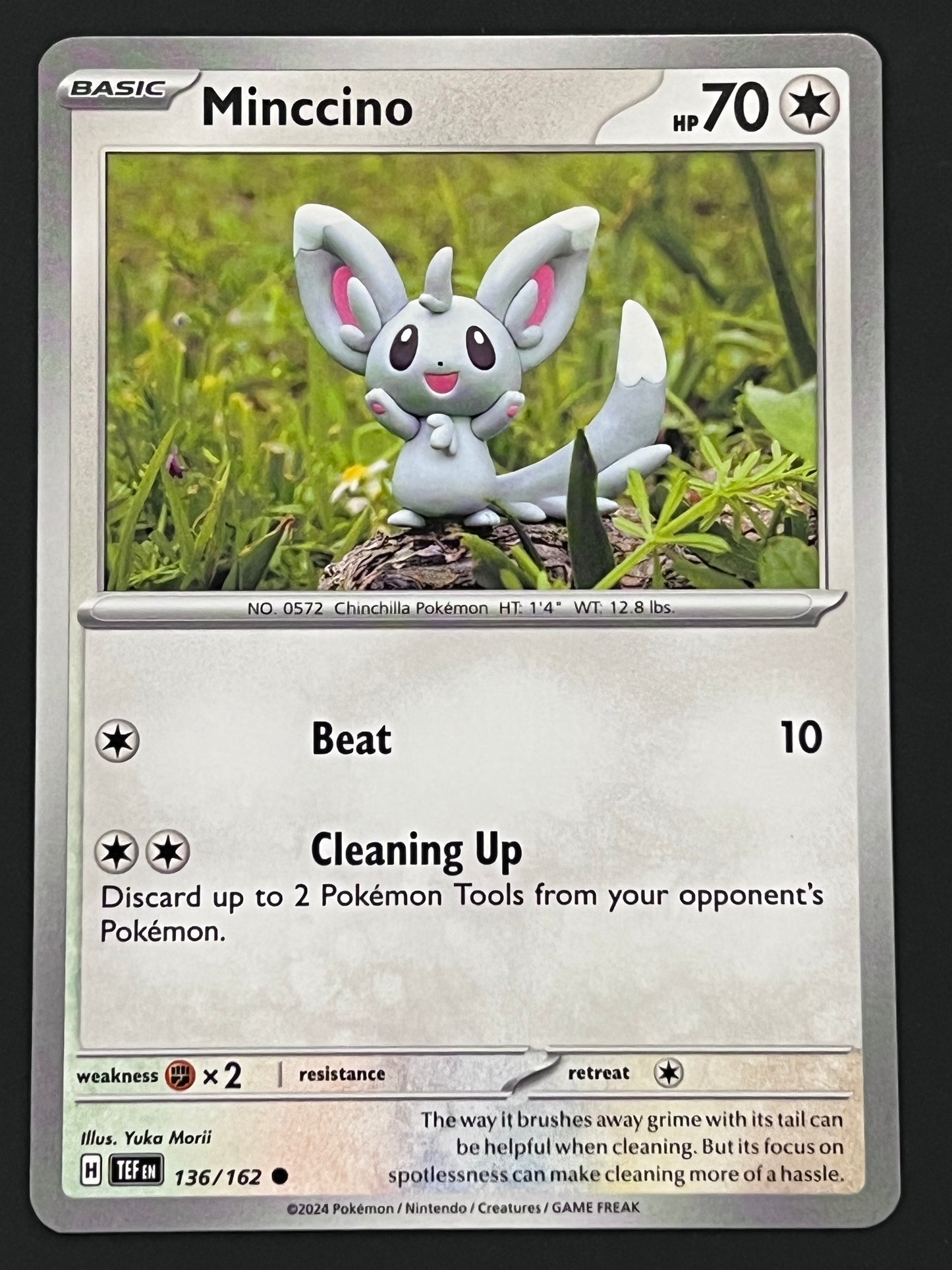 136/162 Minccino - Pokémon Temporal Forces Common