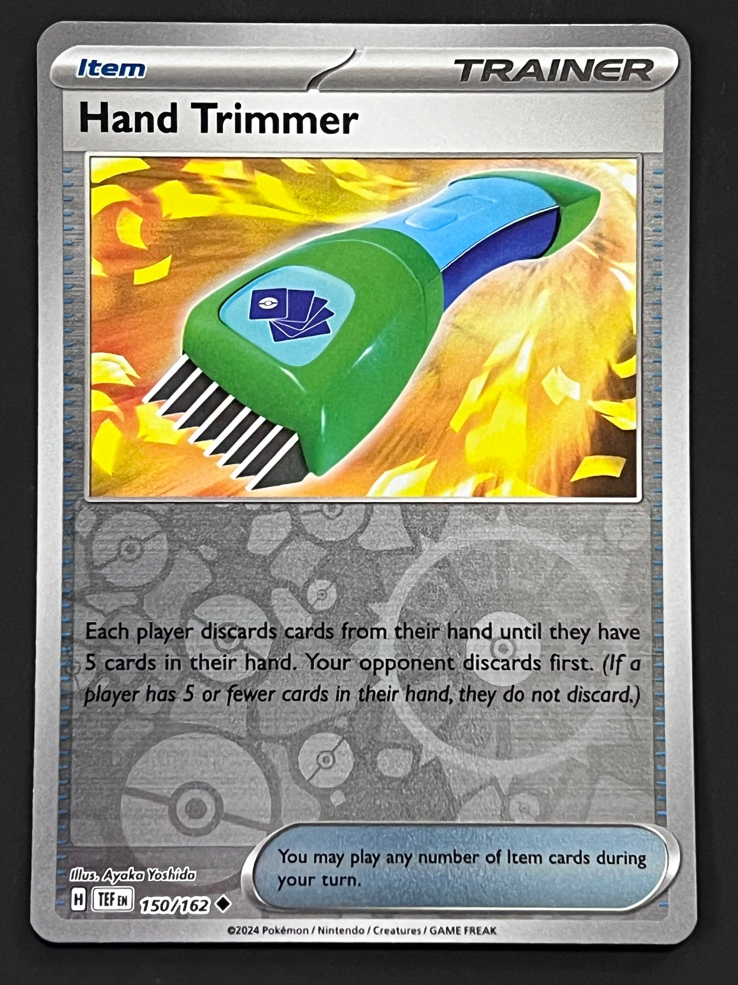 150/162 Hand Trimmer - Pokémon Temporal Forces Uncommon Reverse