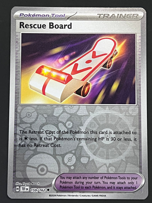 159/162 Rescue Board - Pokémon Temporal Forces Uncommon Reverse
