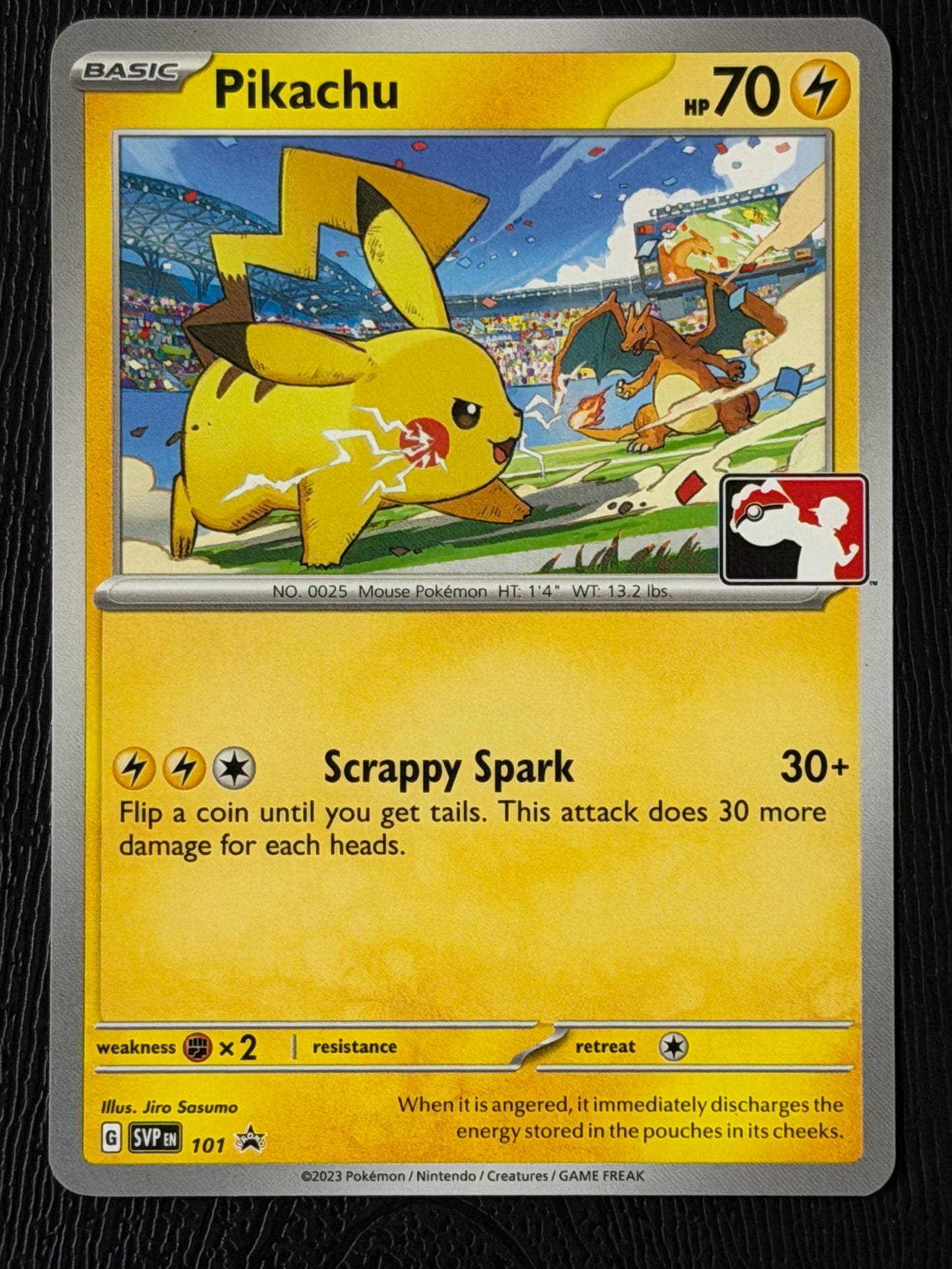 SVP101 Pikachu - Black Star Promo