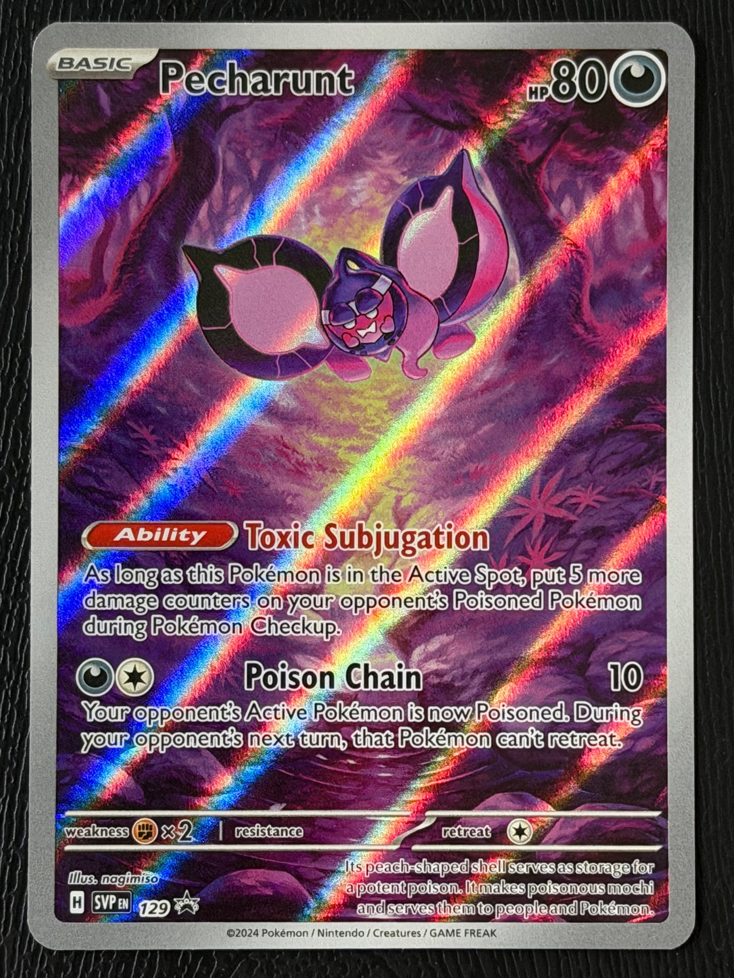 SVP129 Pecharunt - Black Star Promo