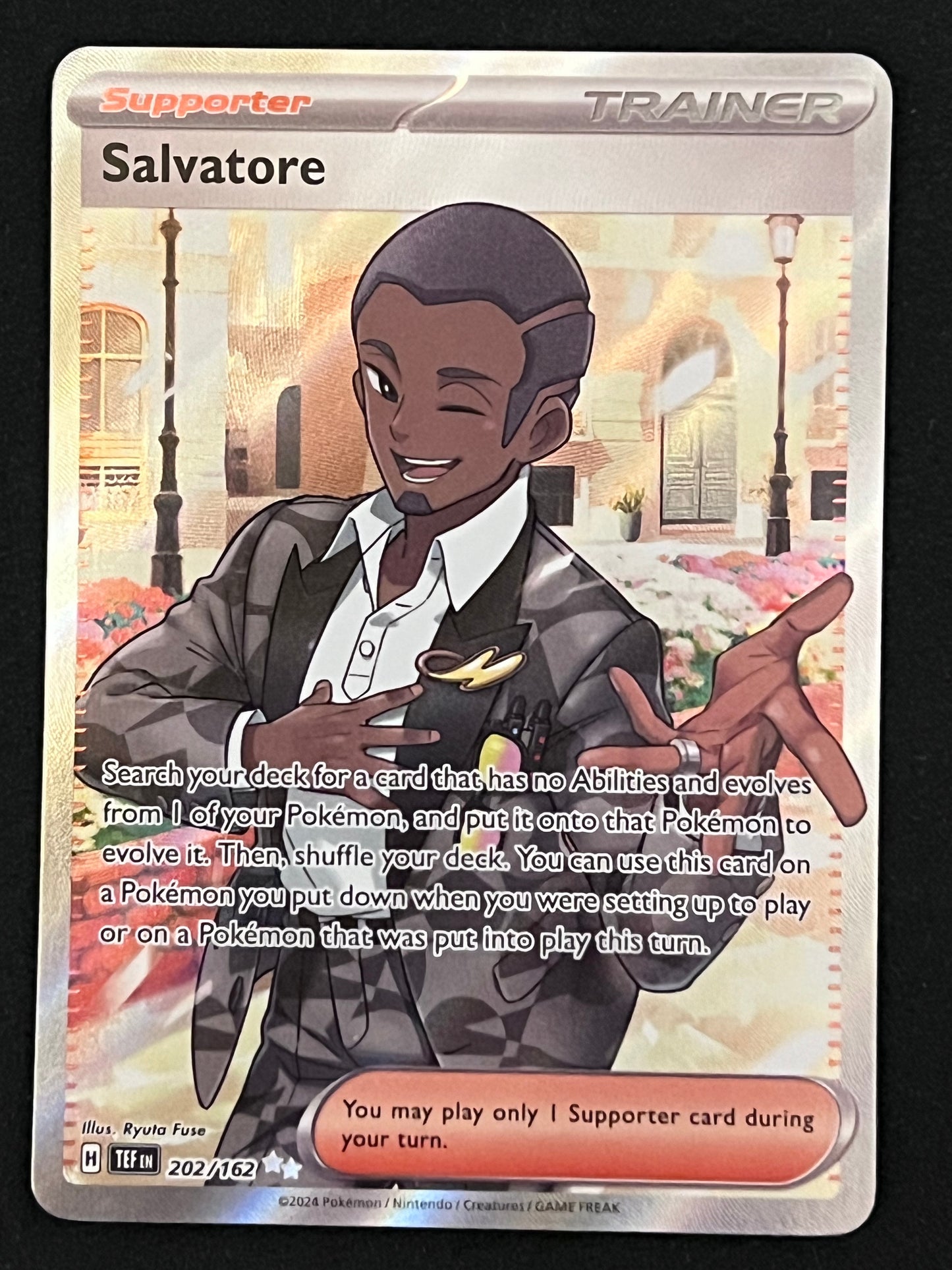 202/162 Salvatore - Pokémon Temporal Forces Ultra Rare