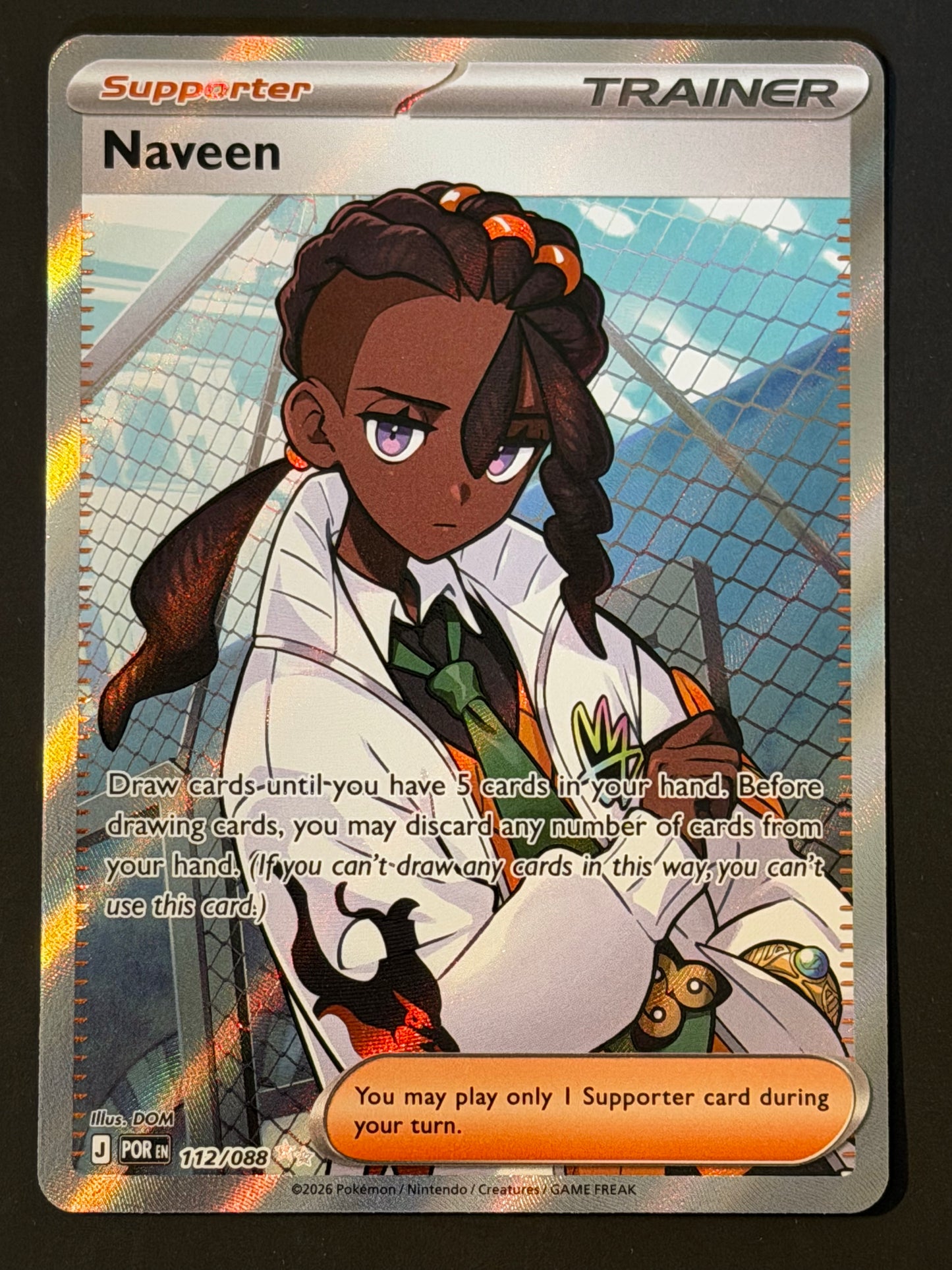 112/088 Naveen - Pokémon Perfect Order Ultra Rare