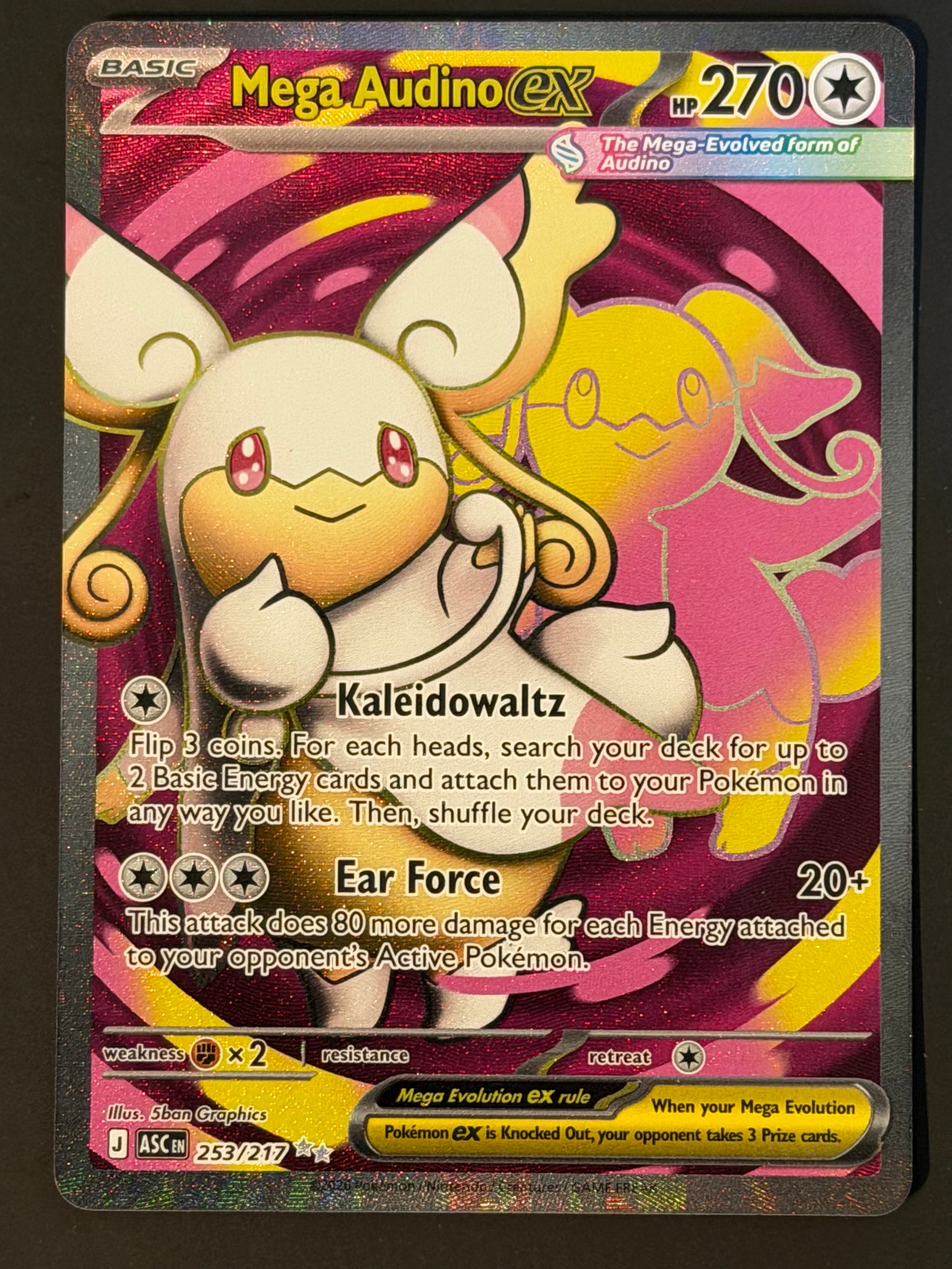 253/217 Mega Audino ex - Pokémon Ascended Heroes Ultra Rare