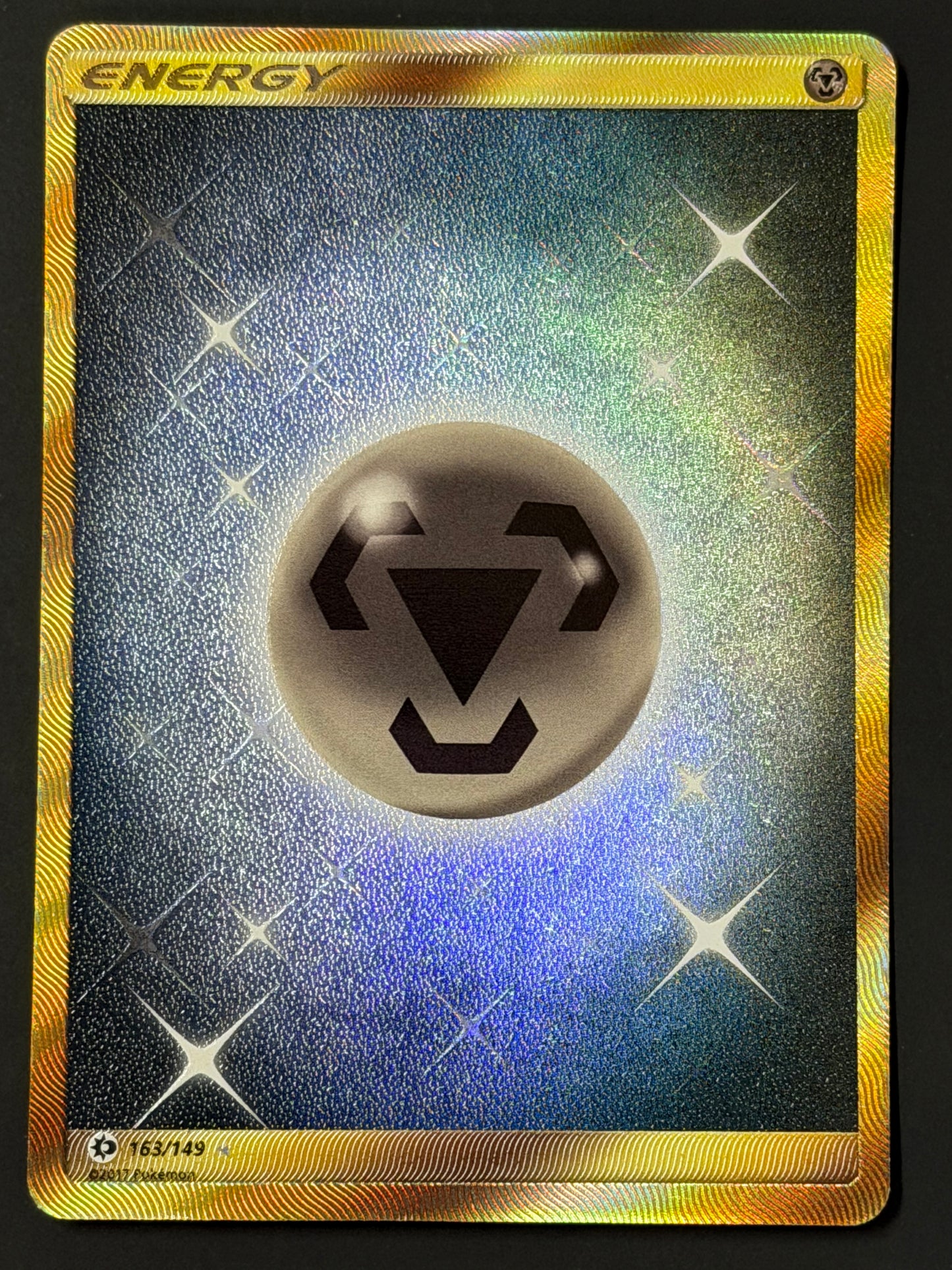 163/149 Metal Energy - Pokémon Sun/Moon Base Gold Secret Rare