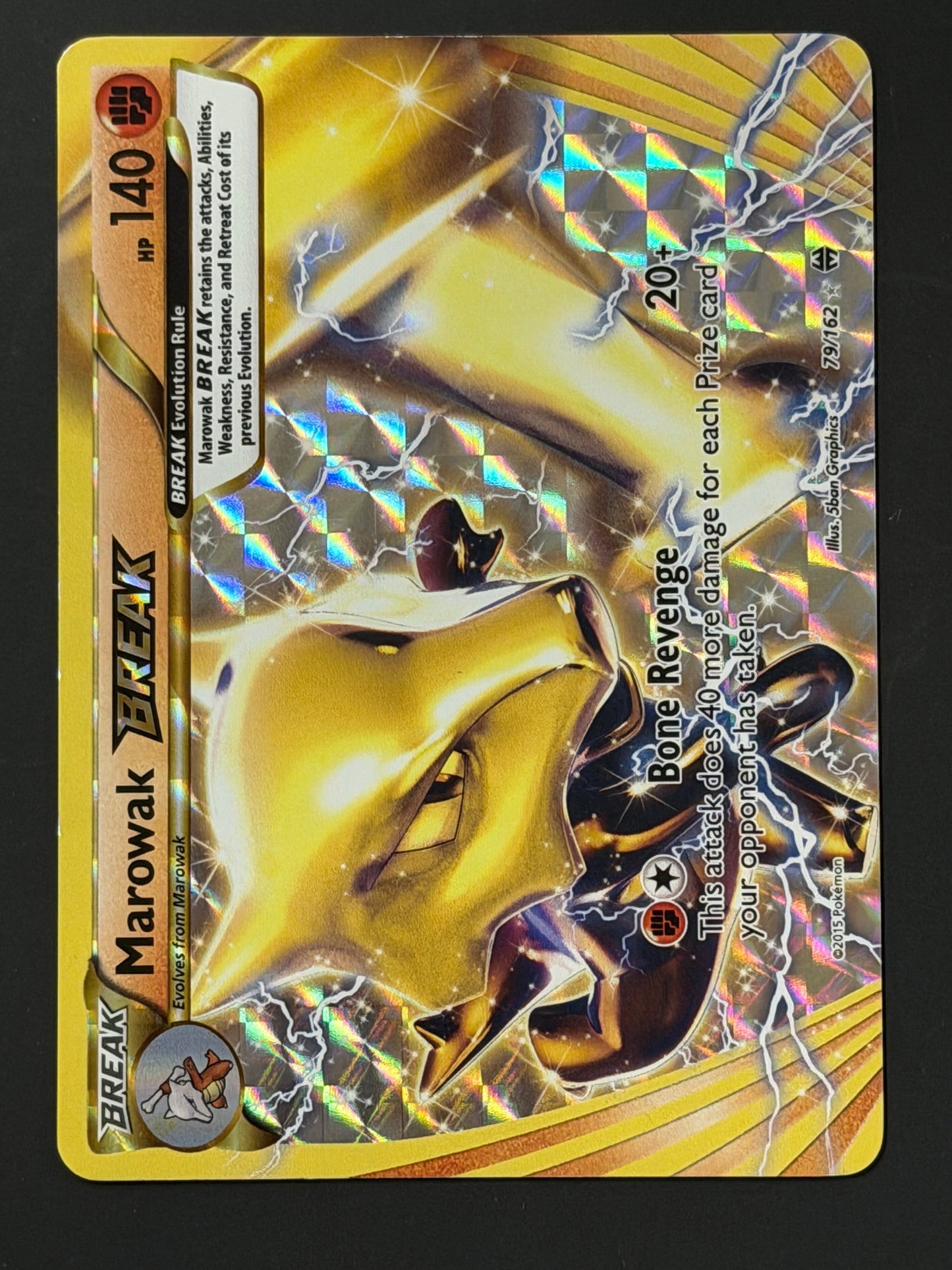 079/162 Marowak Break - Pokémon BREAKthrough Ultra Rare