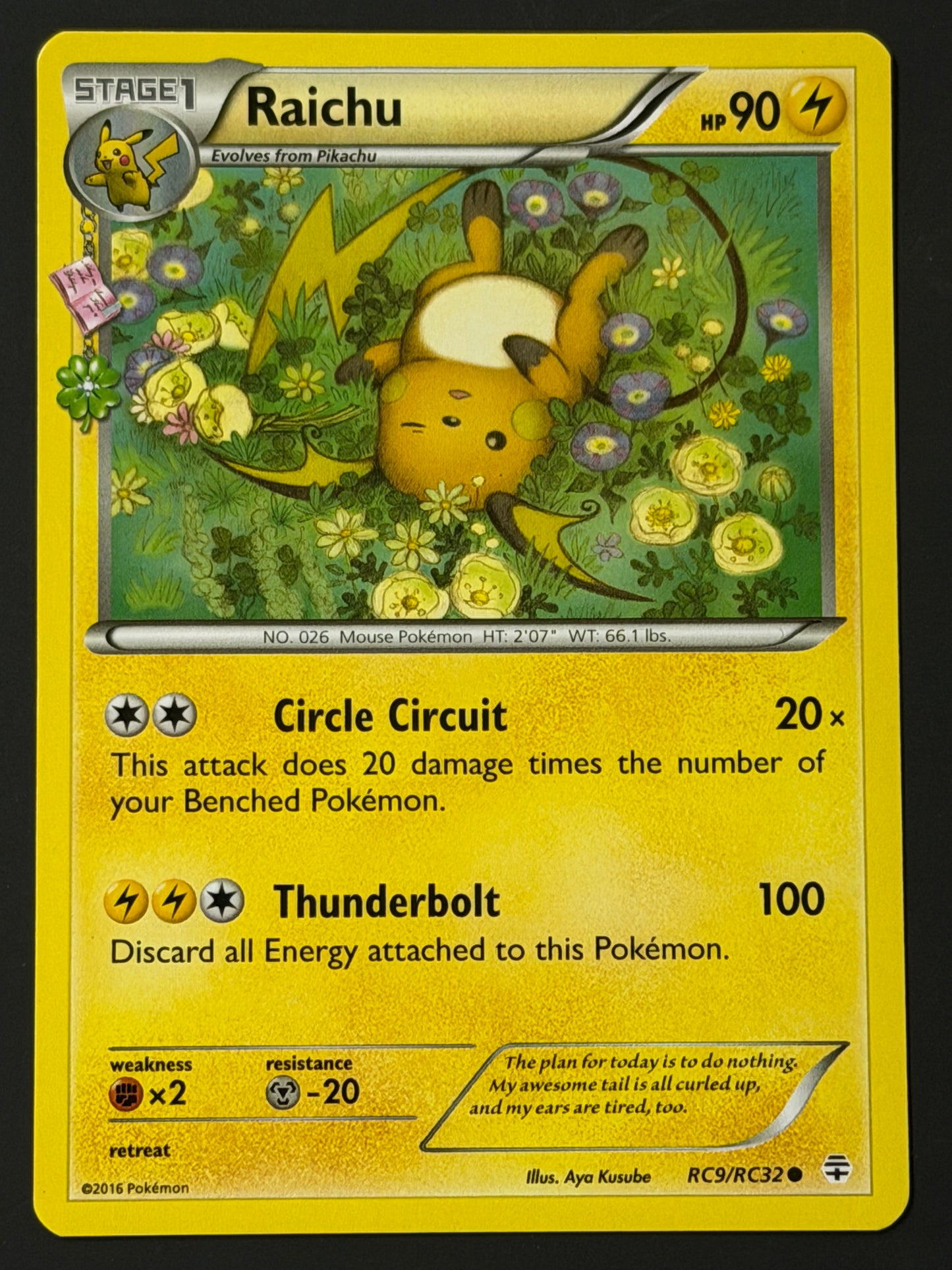 RC09/RC32 Raichu - Pokémon Generations Common