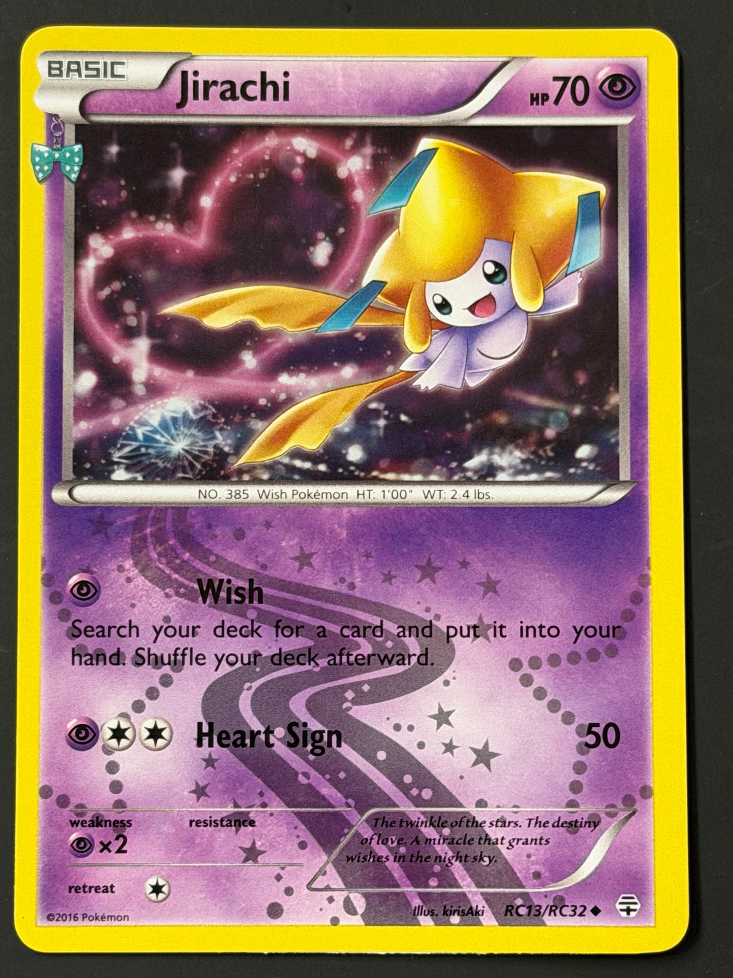 RC13/RC32 Jirachi - Pokémon Generations Uncommon Holo