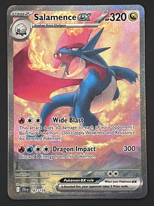 187/159 Salamence Ex - Pokémon Journey Together Special Illustration Rare