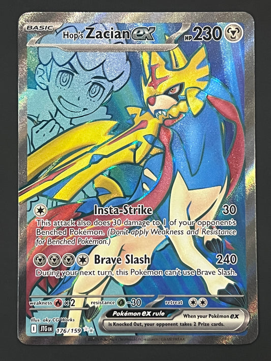 176/159 Hop’s Zacian Ex - Pokémon Journey Together Ultra Rare