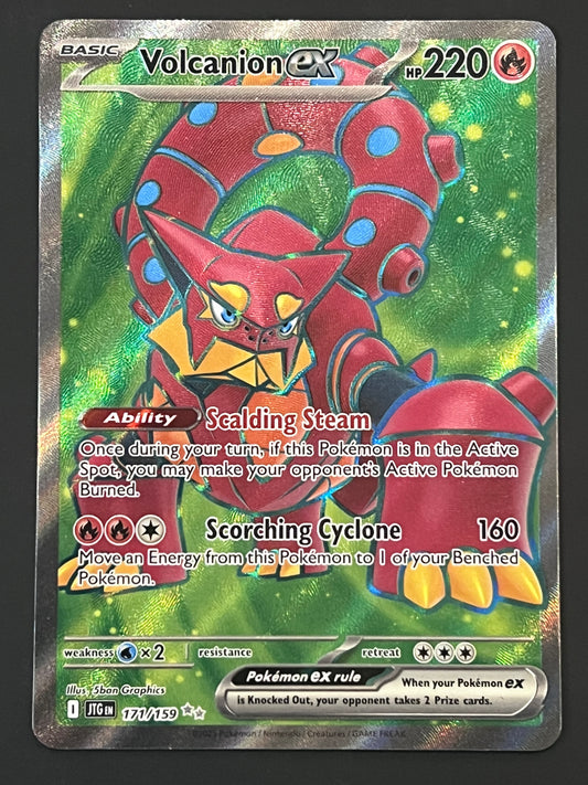 171/159 Volcanion Ex - Pokémon Journey Together Ultra Rare