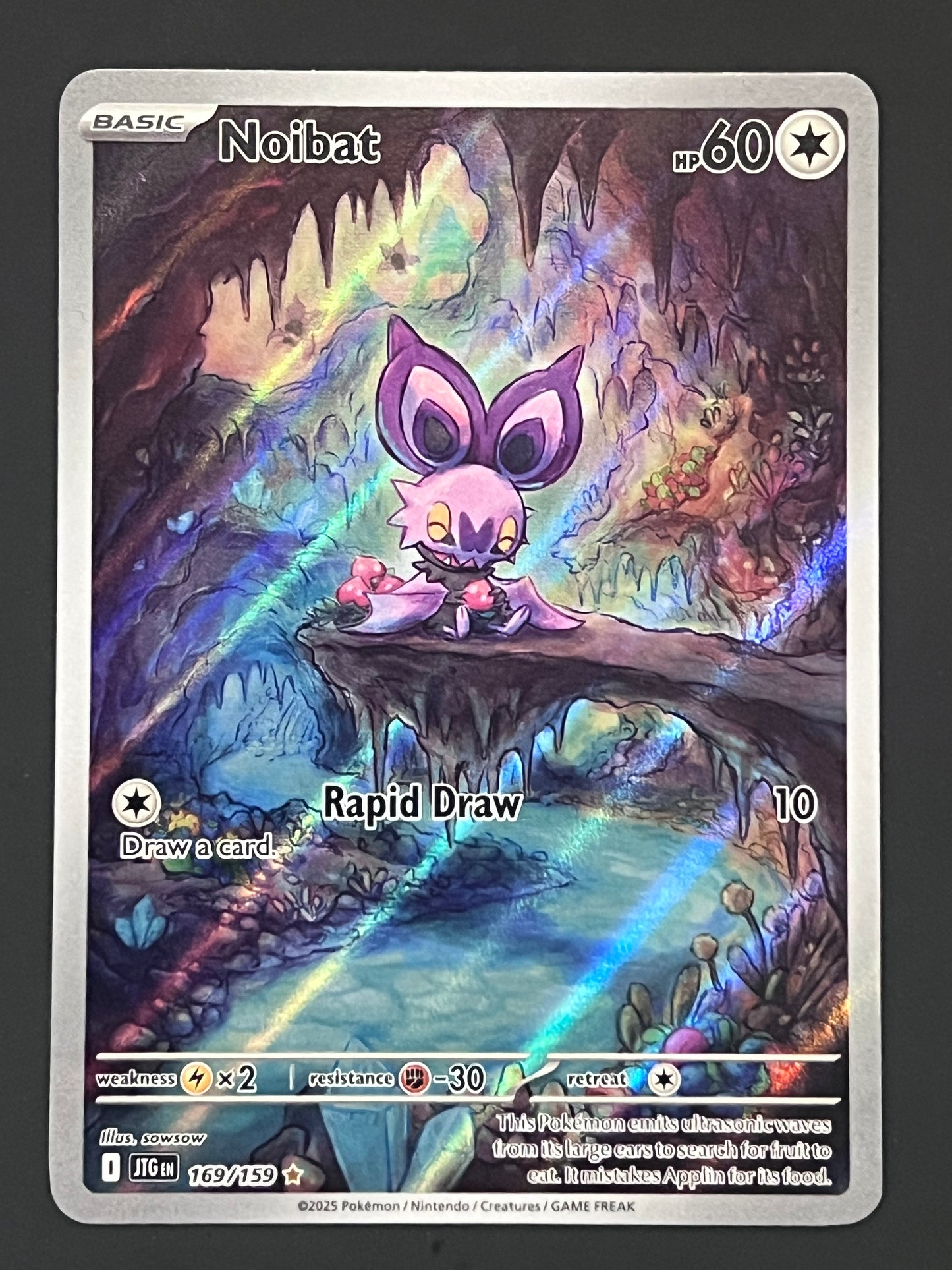 169/159 Noibat - Pokémon Journey Together Illustration Rare