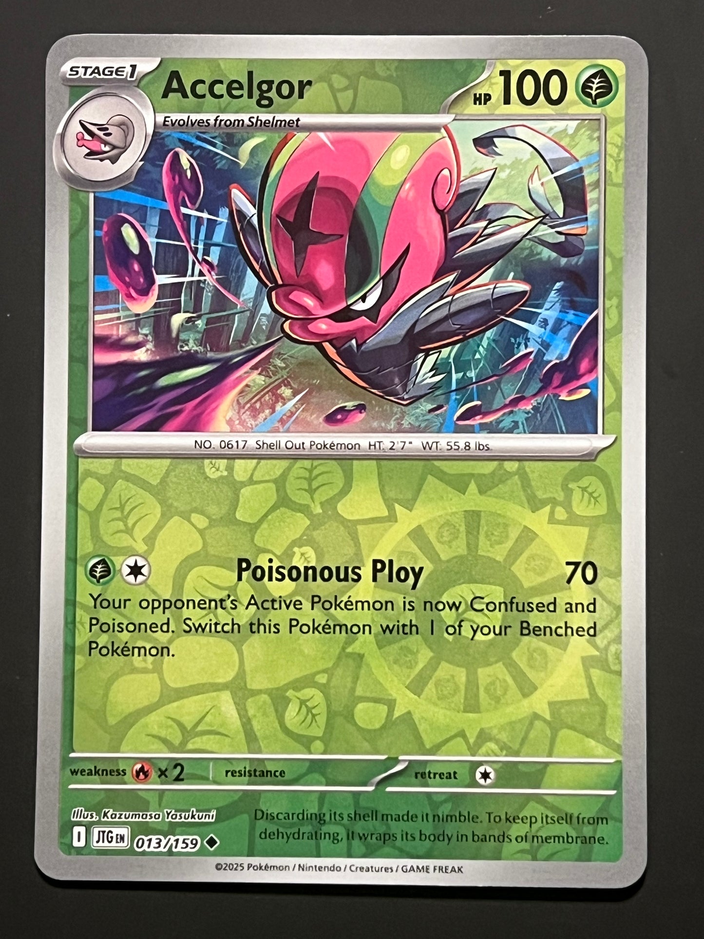 013/159 Accelgor - Pokémon Journey Together Uncommon Reverse