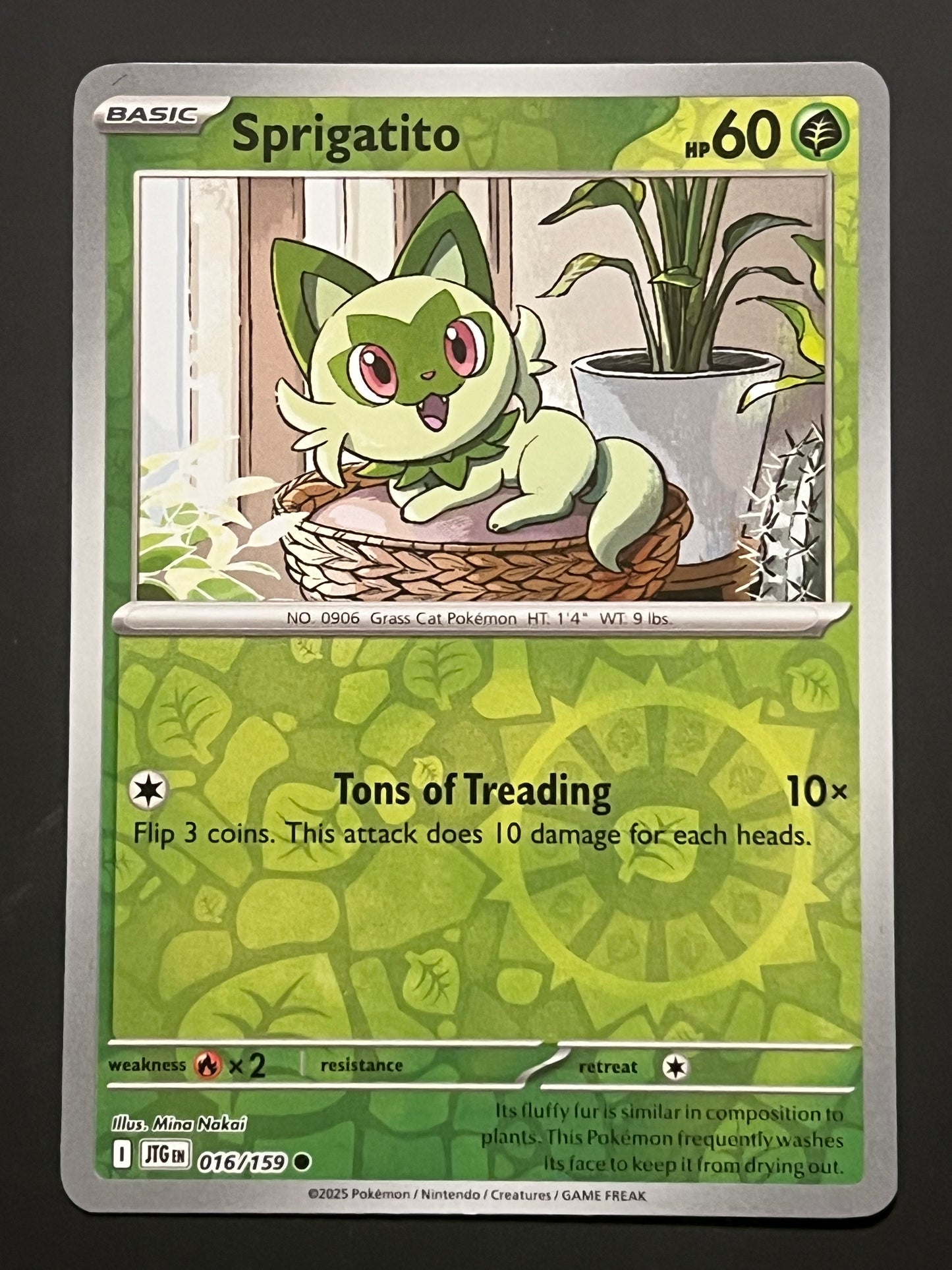 016/159 Sprigatito - Pokémon Journey Together Common Reverse