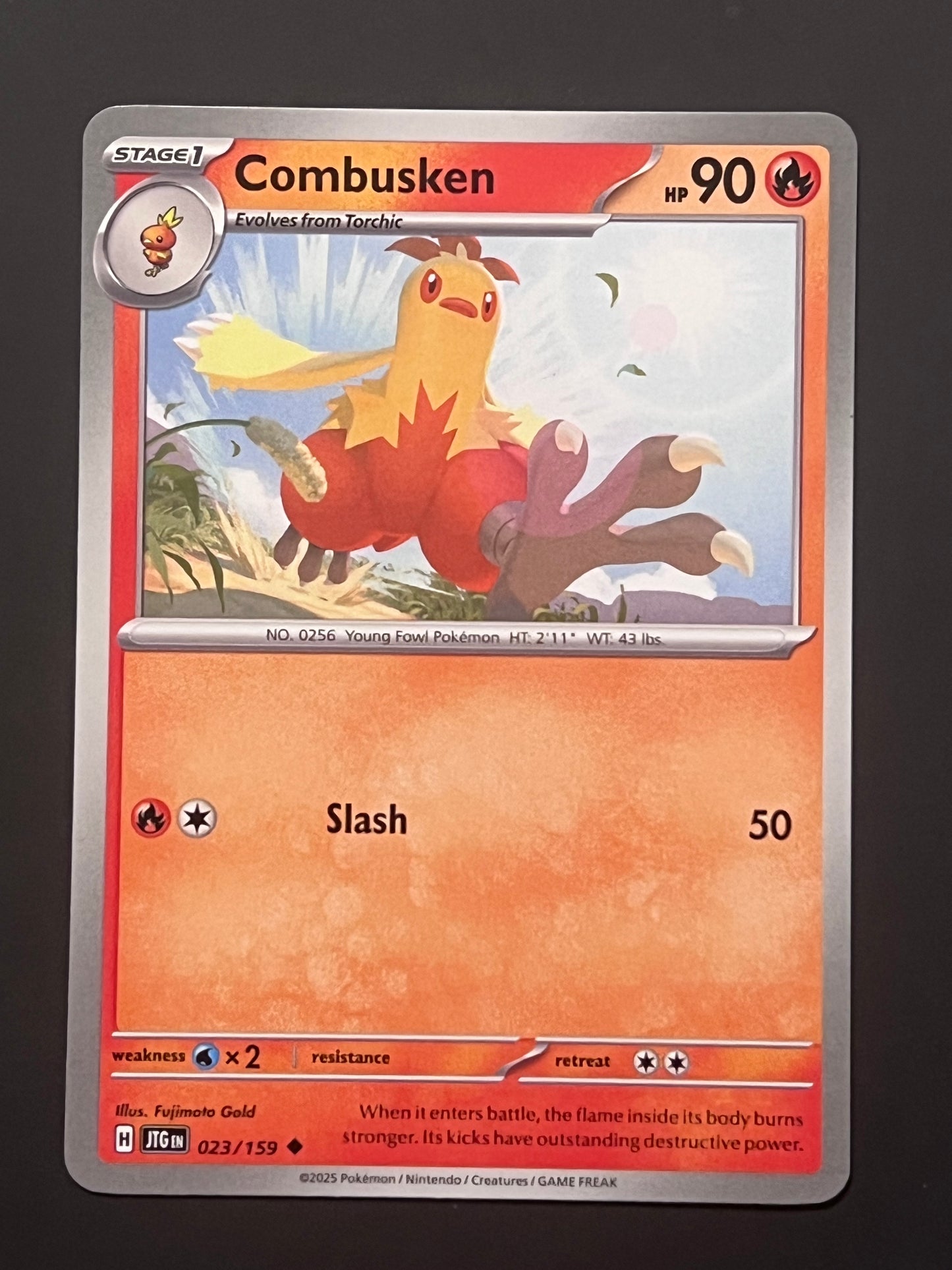 023/159 Combusken - Pokémon Journey Together Uncommon