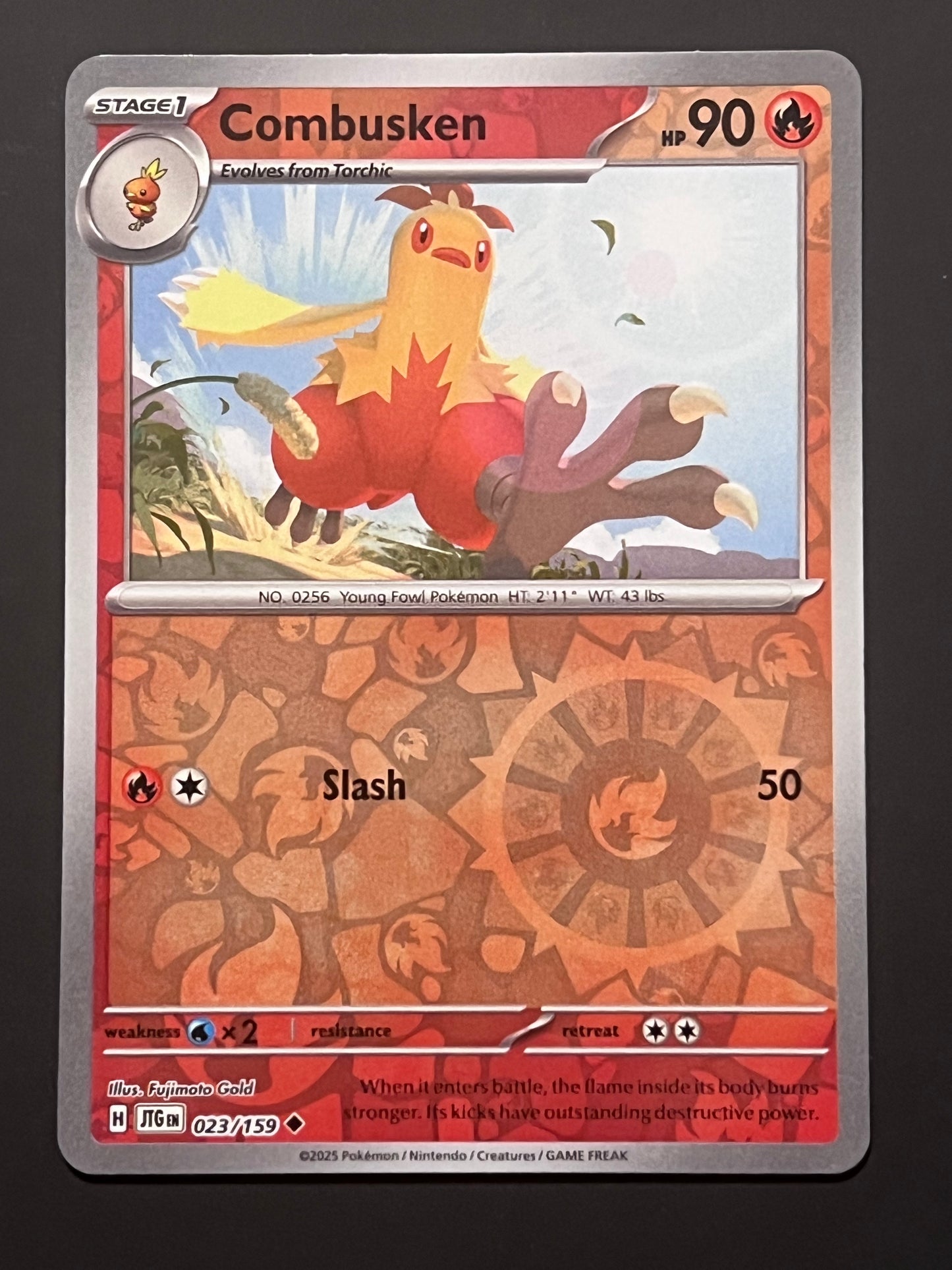 023/159 Combusken - Pokémon Journey Together Uncommon Reverse