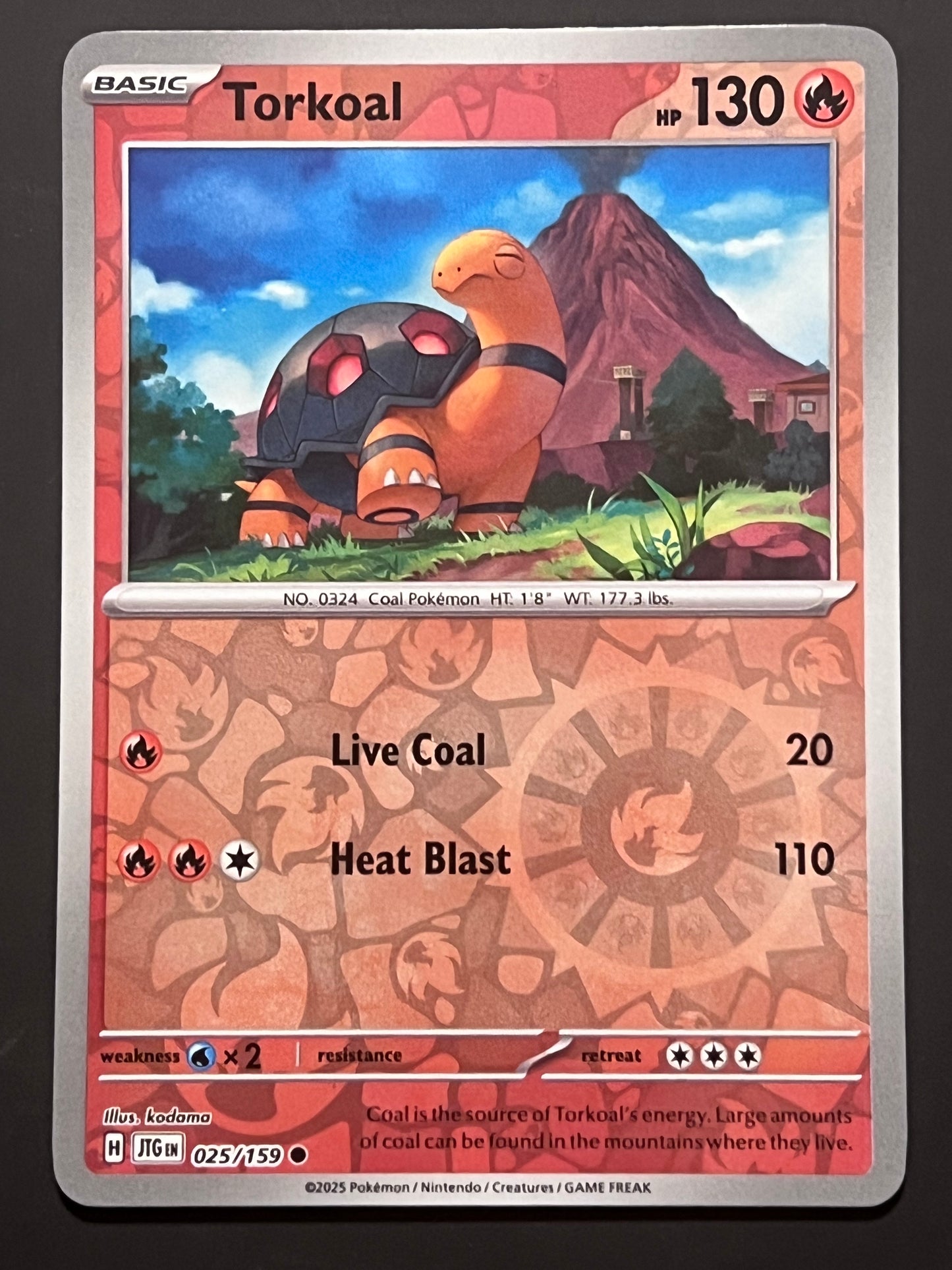 025/159 Torkoal - Pokémon Journey Together Common Reverse