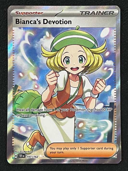 197/162 Bianca’s Devotion - Pokémon Temporal Forces Ultra Rare