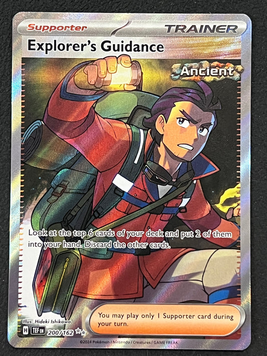 200/162 Explorer’s Guidance - Pokémon Temporal Forces Ultra Rare