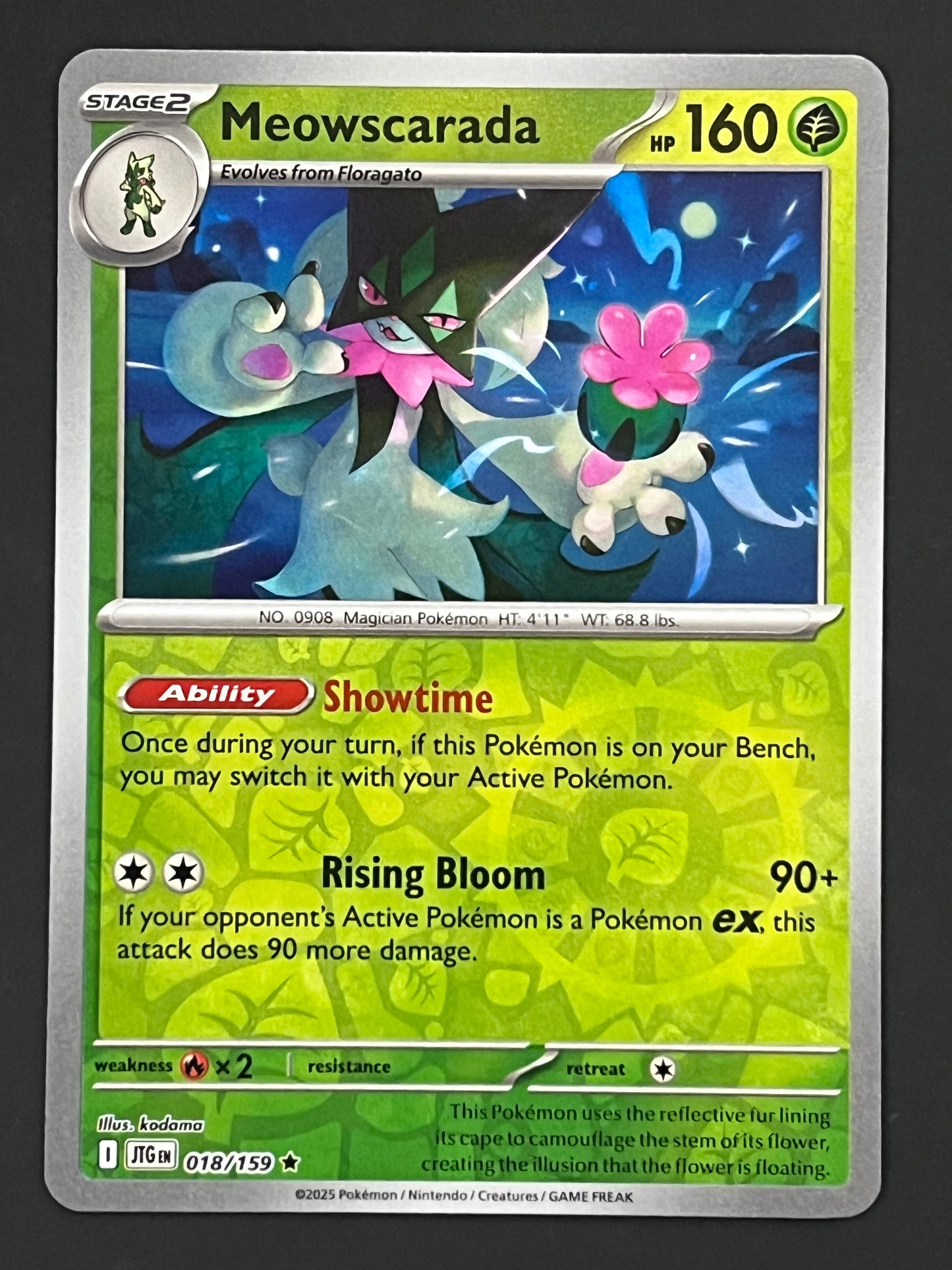 018/159 Meowscarada - Pokémon Journey Together Rare Reverse