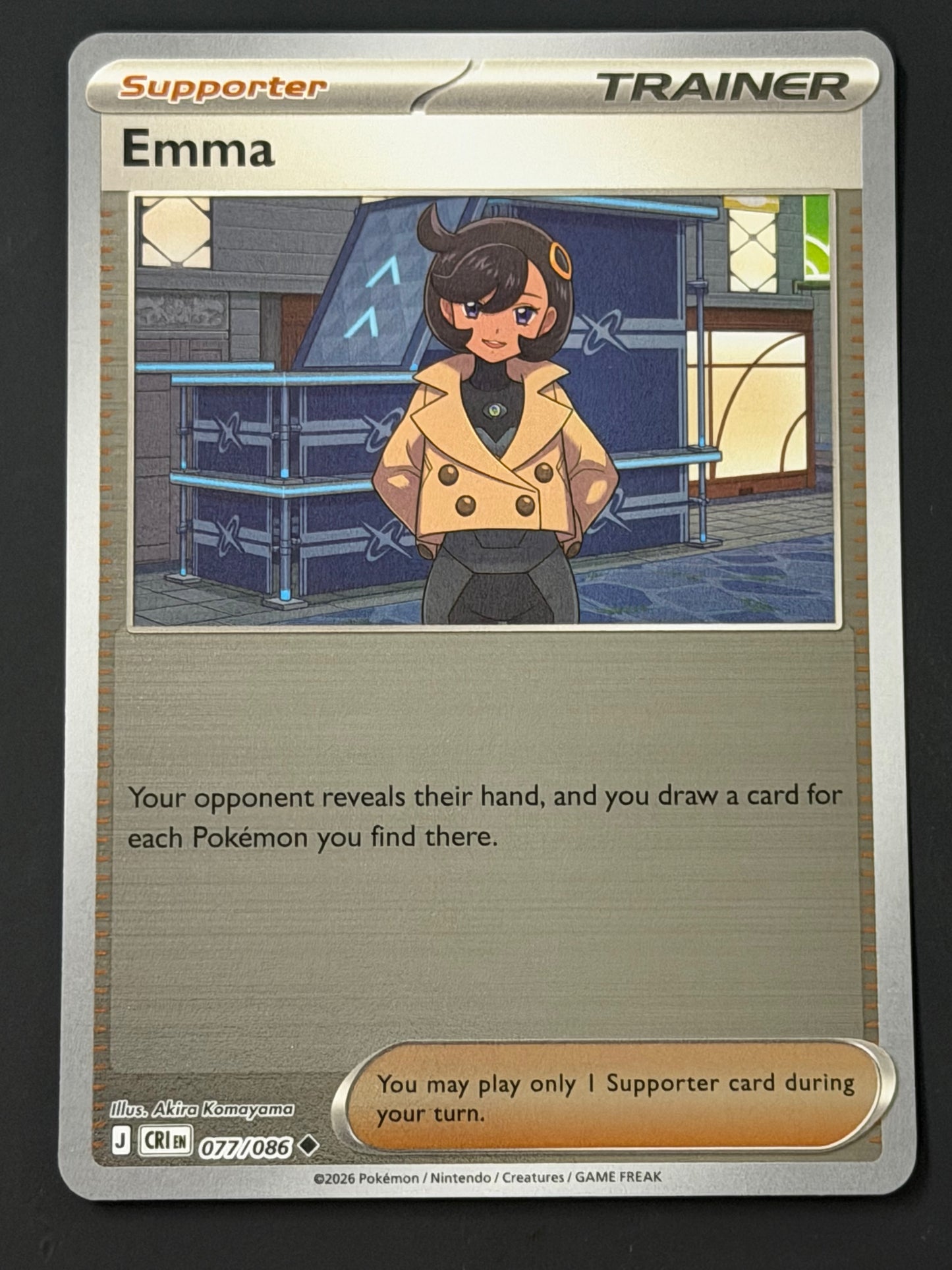 077/086 Emma - Pokémon Chaos Rising Uncommon Reverse
