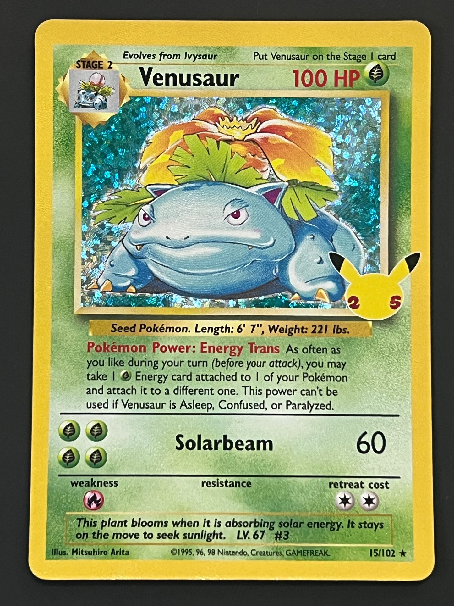15/102 Venusaur - Celebrations Classic Collection
