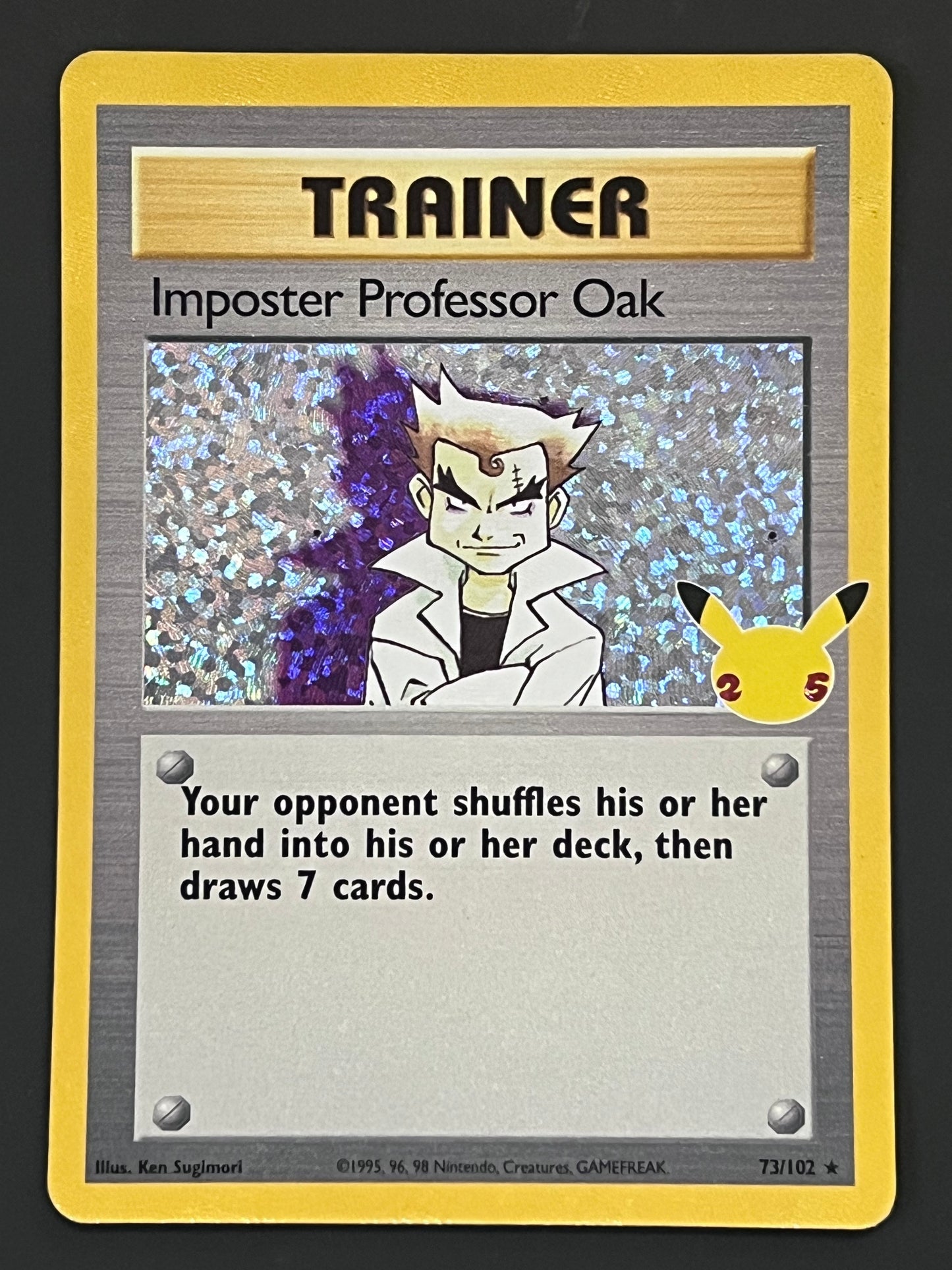 73/102 Imposter Professor Oak - Celebrations Classic Collection