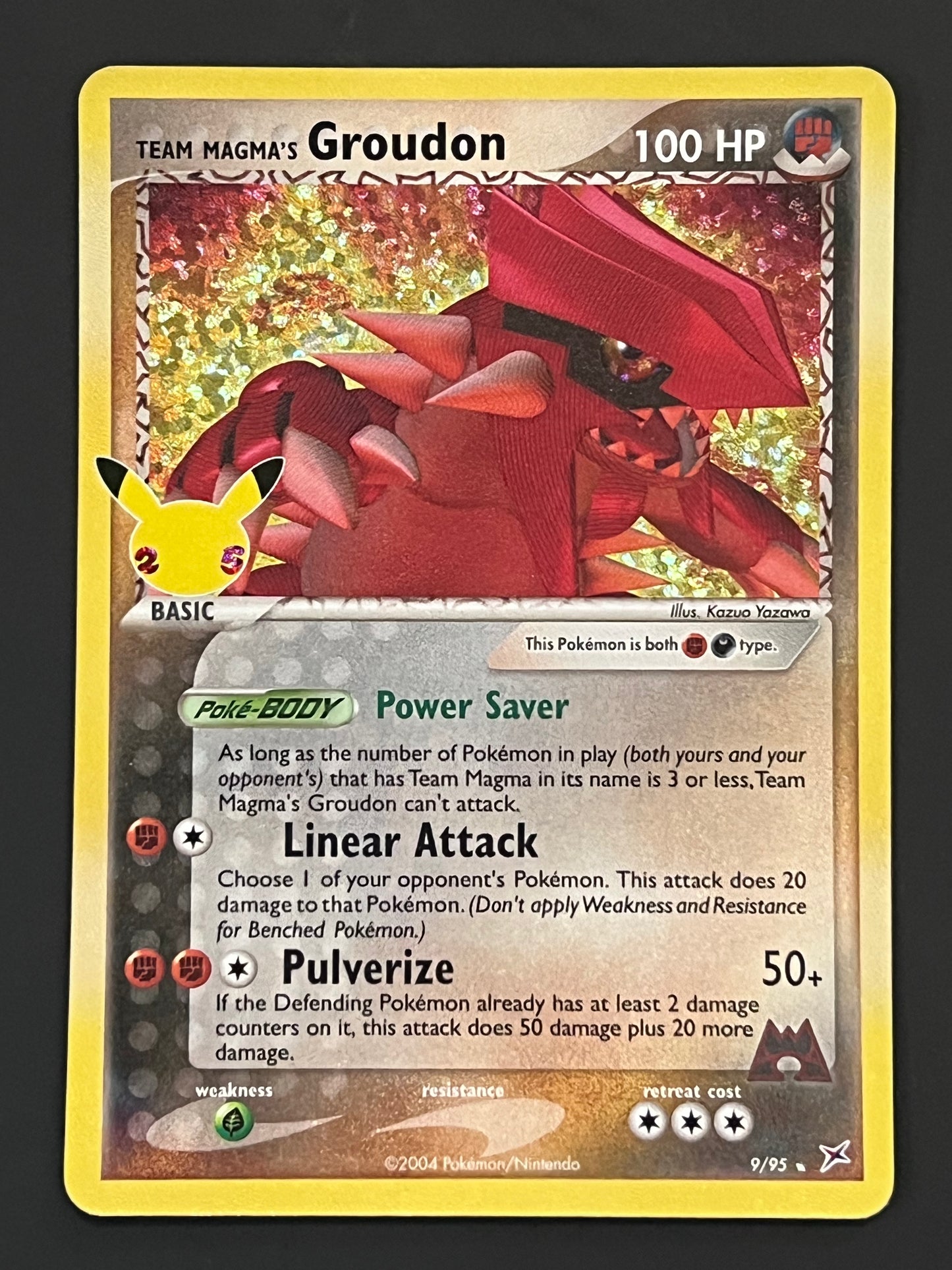 9/95 Team Magma’s Groudon - Celebrations Classic Collection
