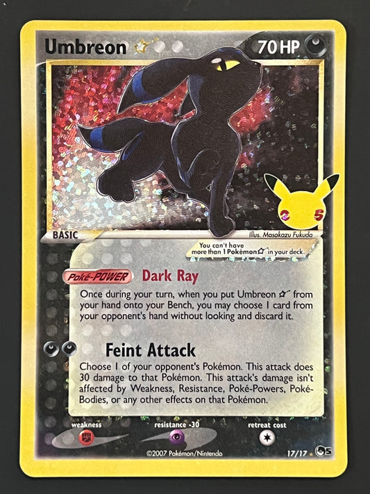17/17 Umbreon ⭐️ - Celebrations Classic Collection