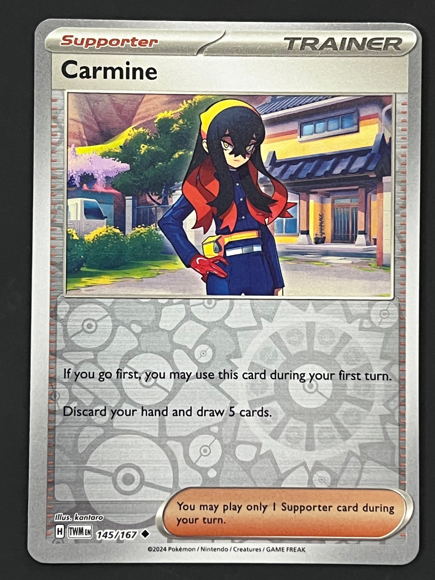 145/167 Carmine - Pokémon Twilight Masquerade Uncommon Reverse