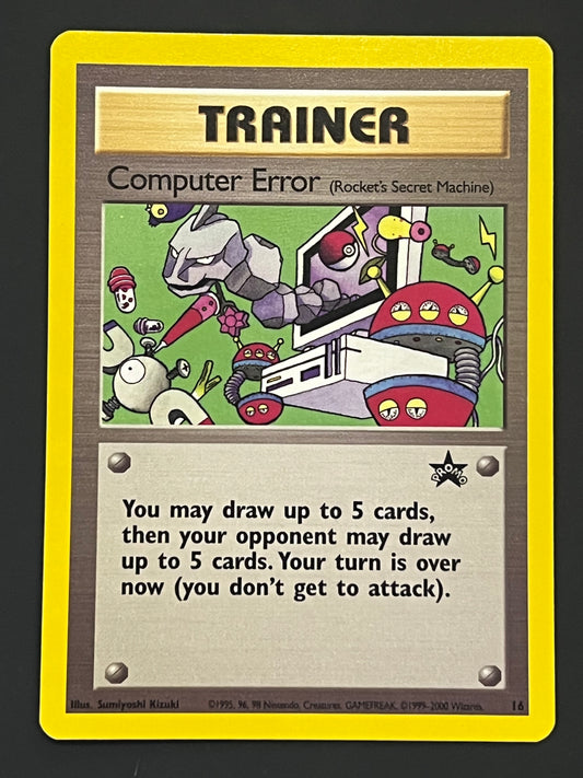 16 Computer Error - WoTC Black Star Promo
