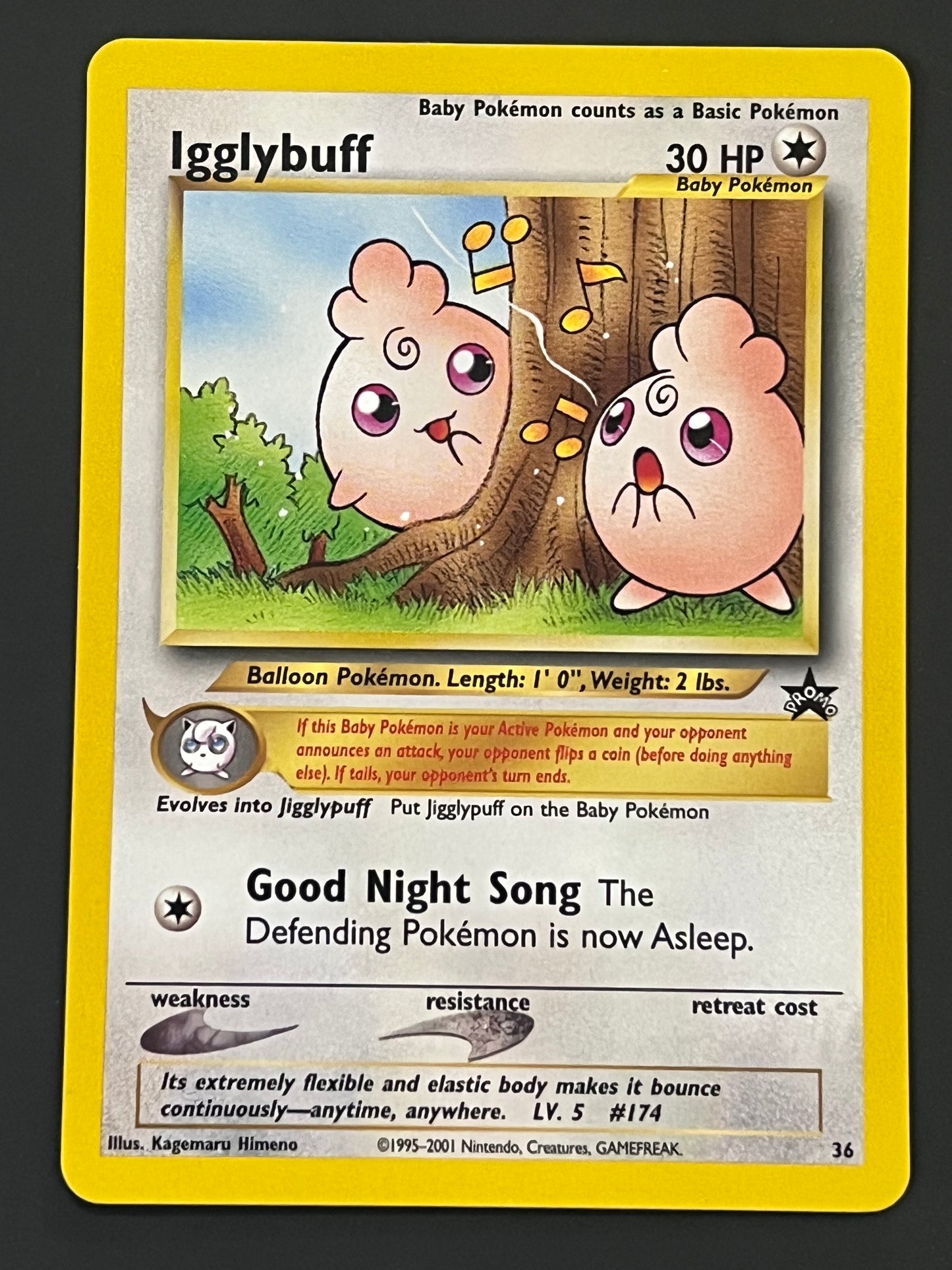 36 Igglybuff - WoTC Black Star Promo