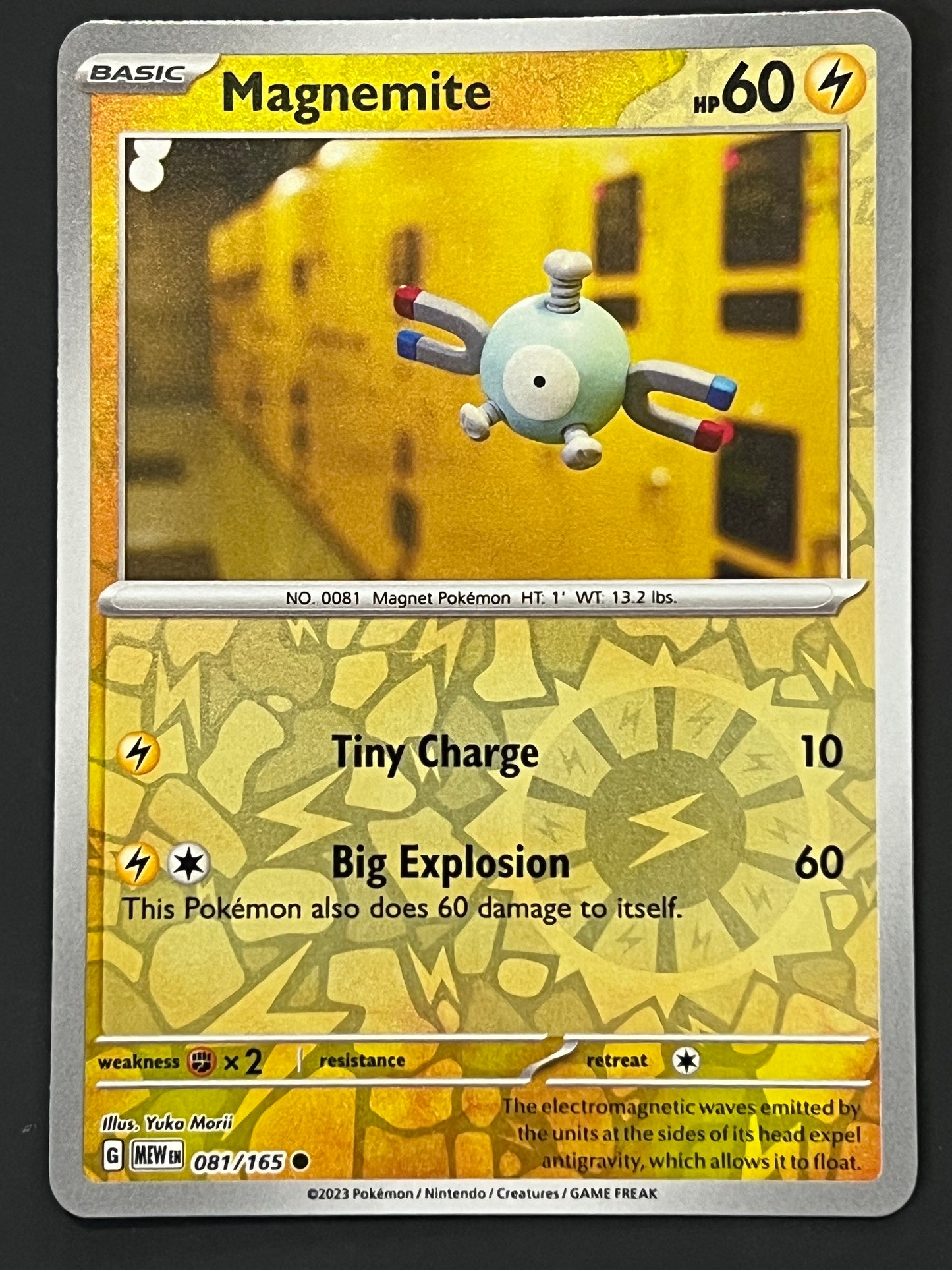 081/165 Magnemite - Pokémon 151 Common Reverse