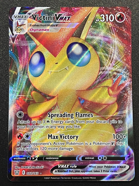 022/163 Victini VMax - Pokémon Battle Styles Ultra Rare