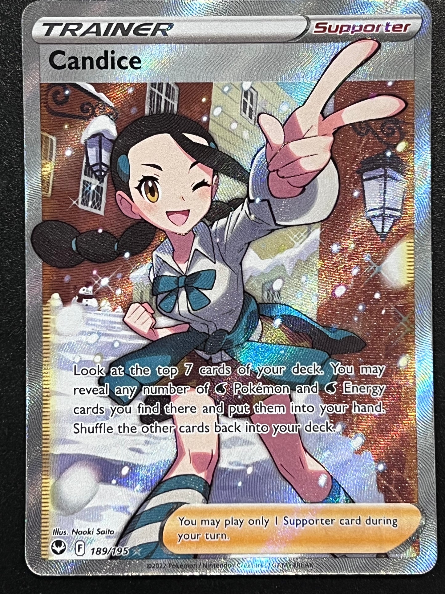 189/195 Candice - Pokémon Silver Tempest Full Art