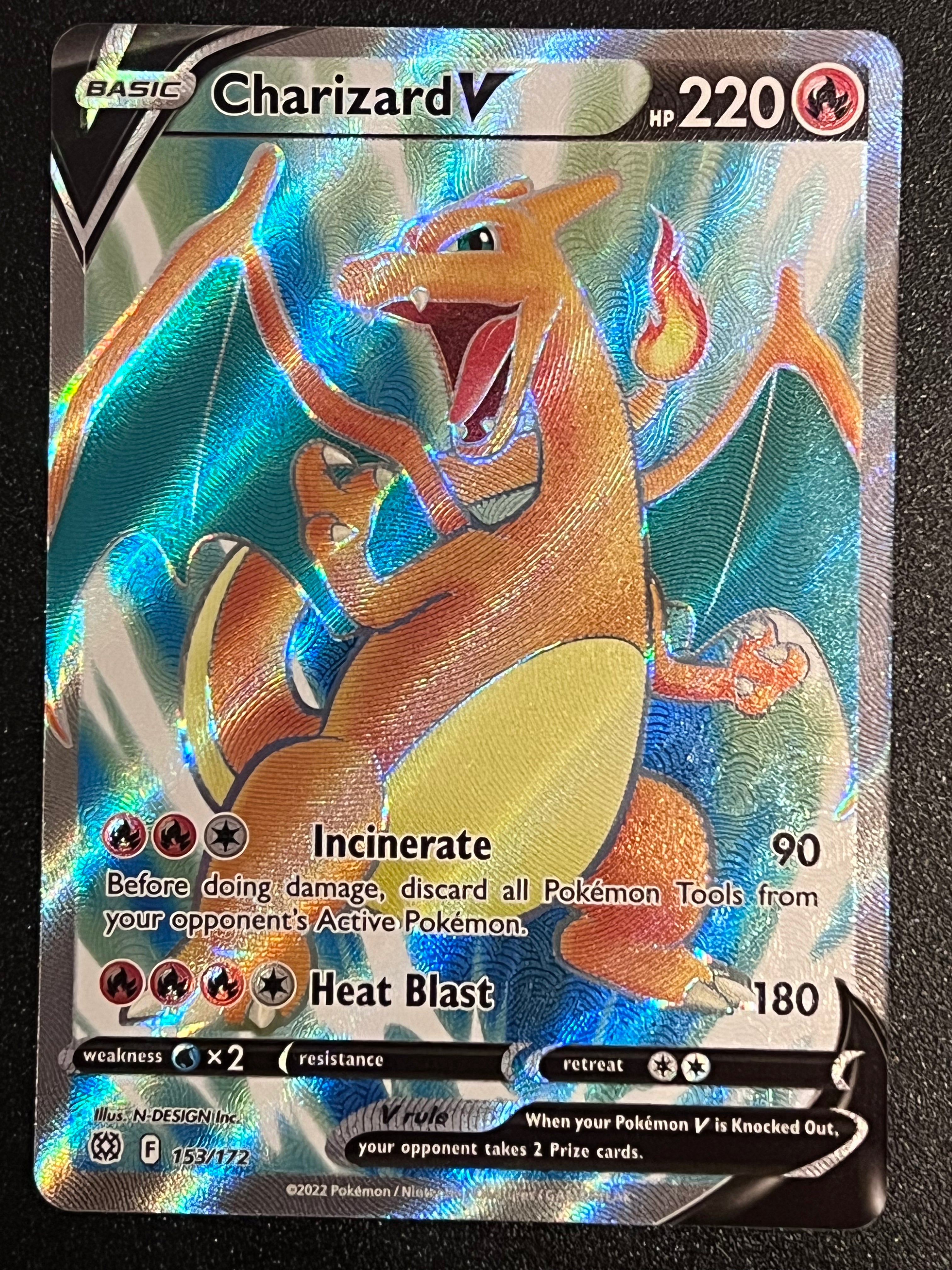 153/172 Charizard V - Pokmon Brilliant Stars Full Art Jarvvos 153/172 Charizard V - Pokmon Brilliant Stars Full Art Jarvvos