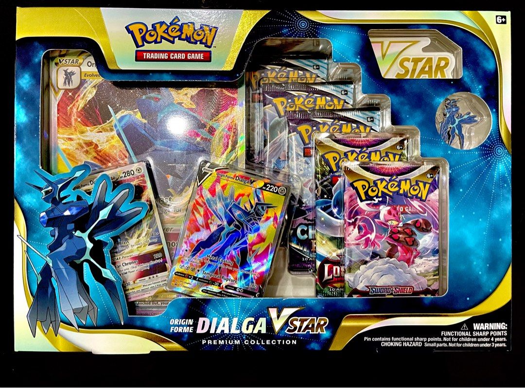 Pokmon TCG: Dialga VStar Premium Collection Box Jarvvos Pokmon TCG: Dialga VStar Premium Collection Box Jarvvos