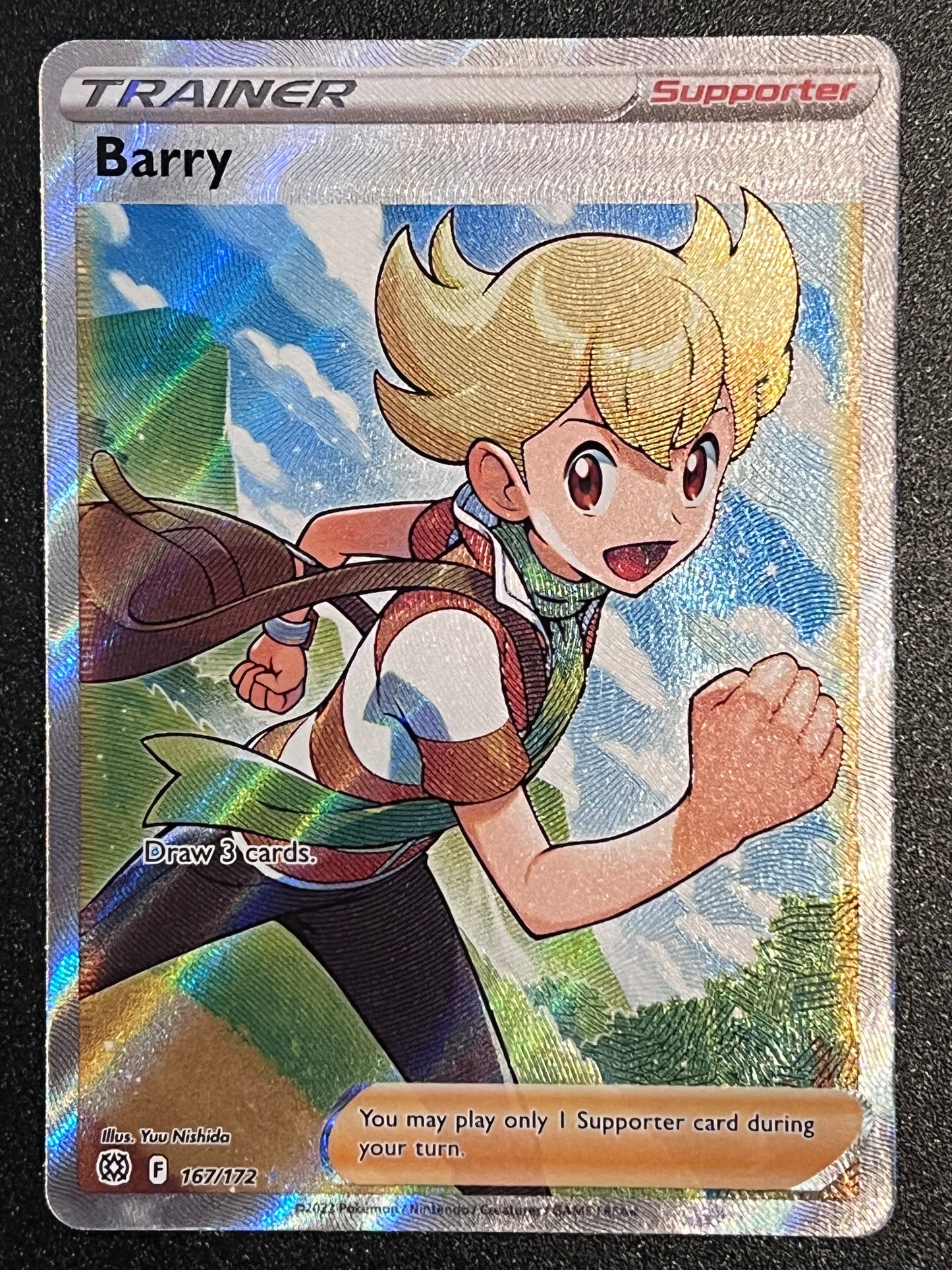 167/172 Barry - Pokémon Brilliant Stars Full Art